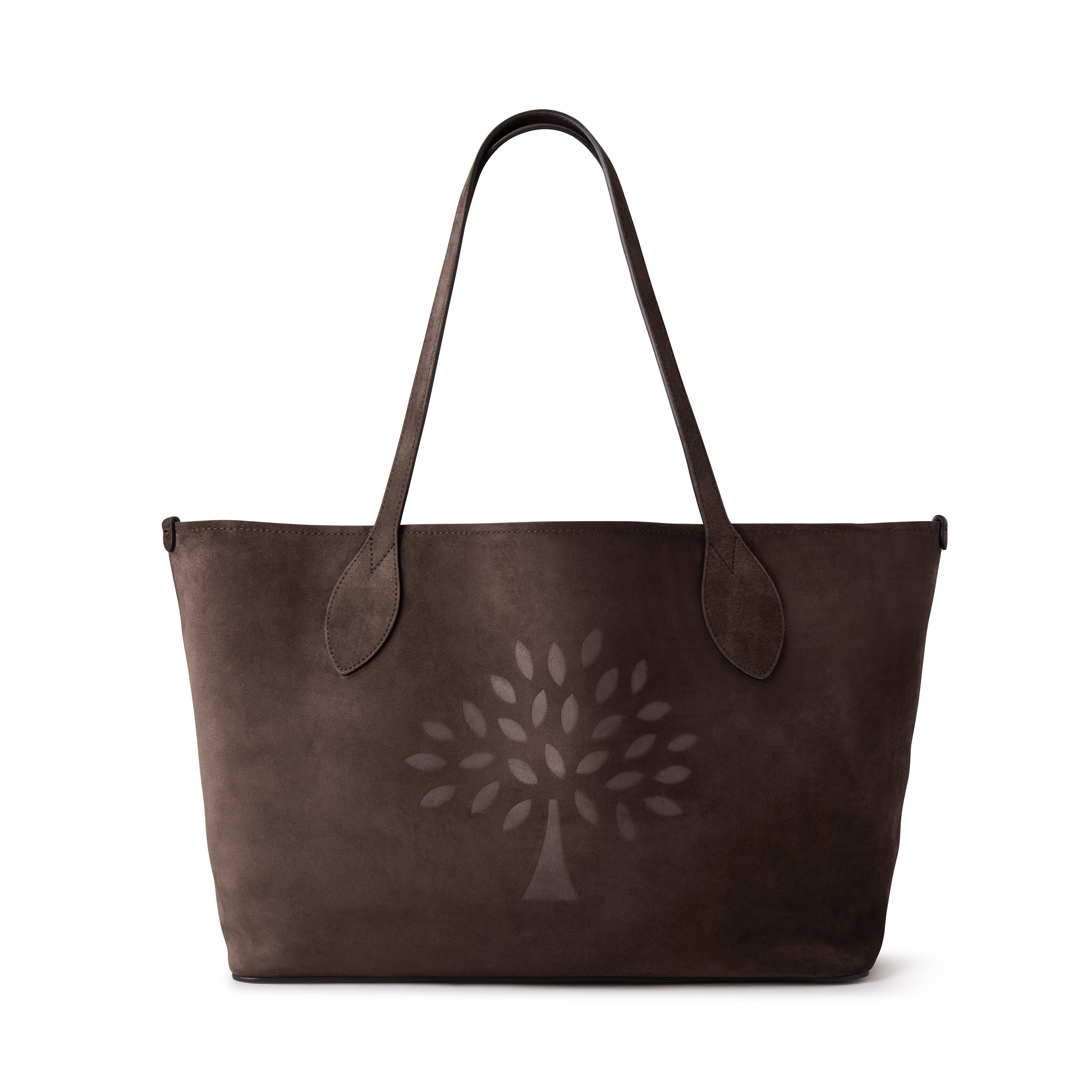 Mulberry Women's Suede Tree Tote Chocolate