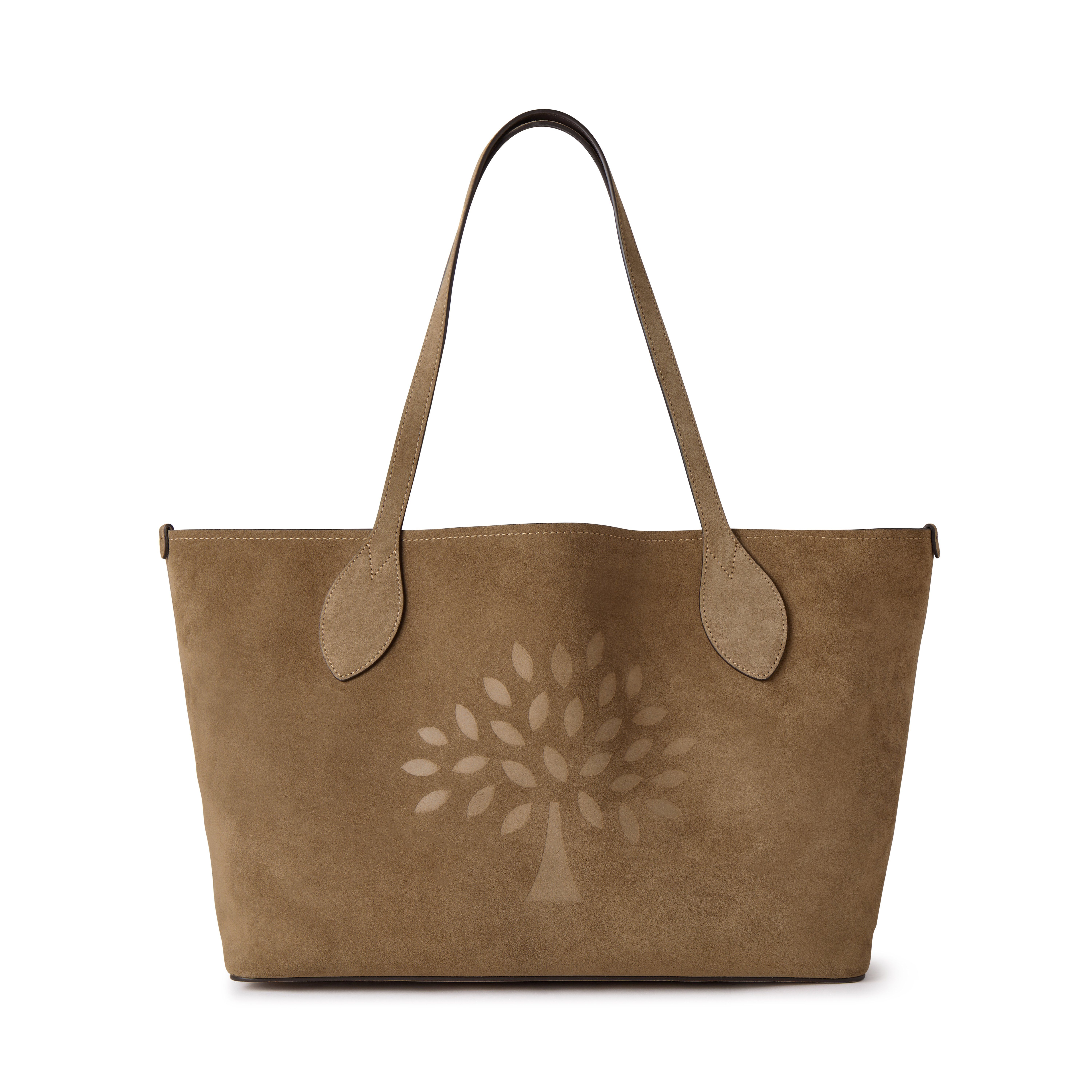 Mulberry Women's Suede Tree Tote Salcombe Sand