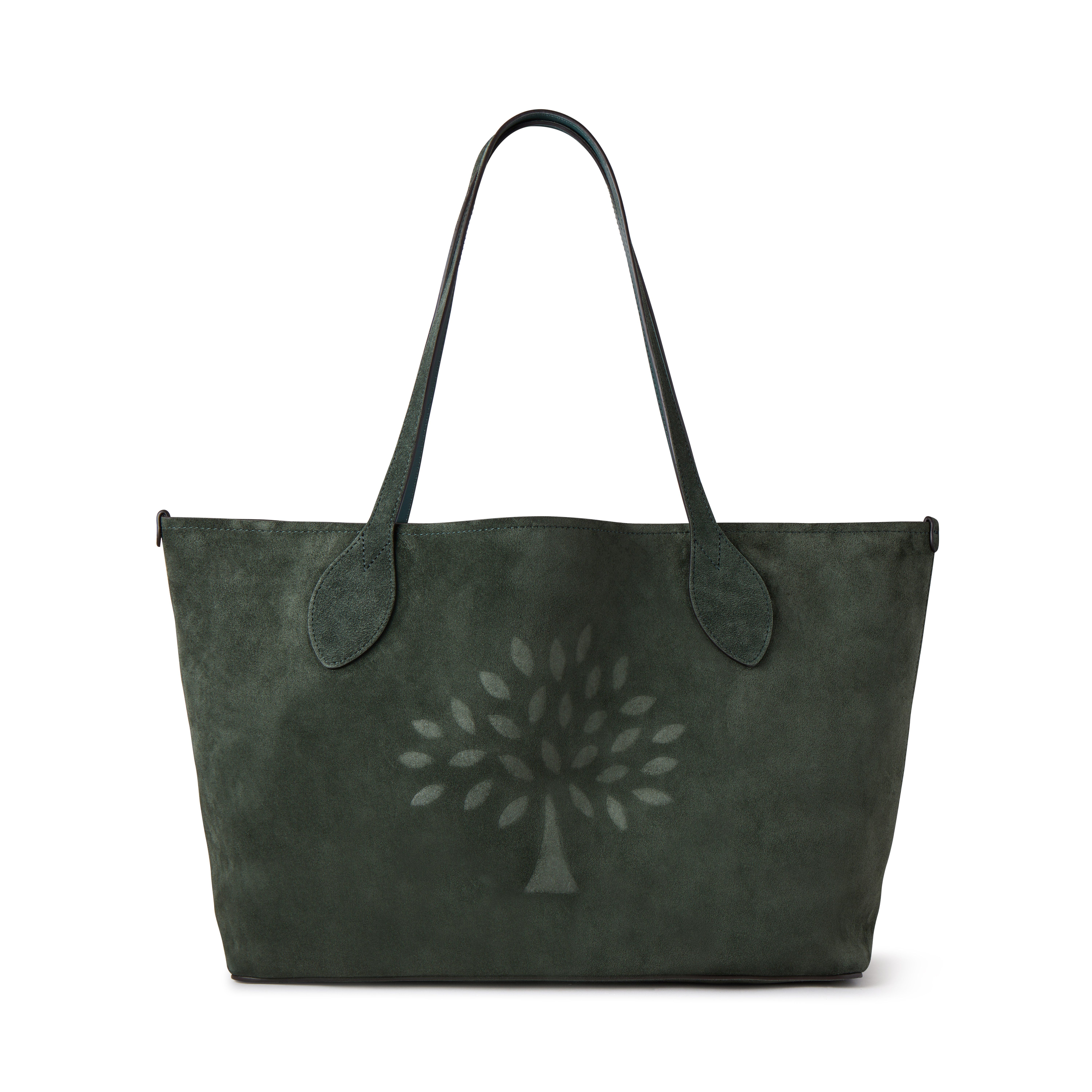 Mulberry Women's Suede Tree Tote Green