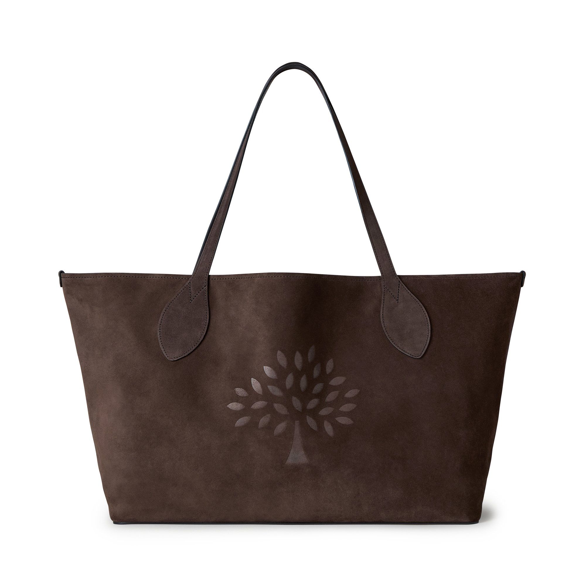 Mulberry Women's Oversized Suede Tree Tote Chocolate