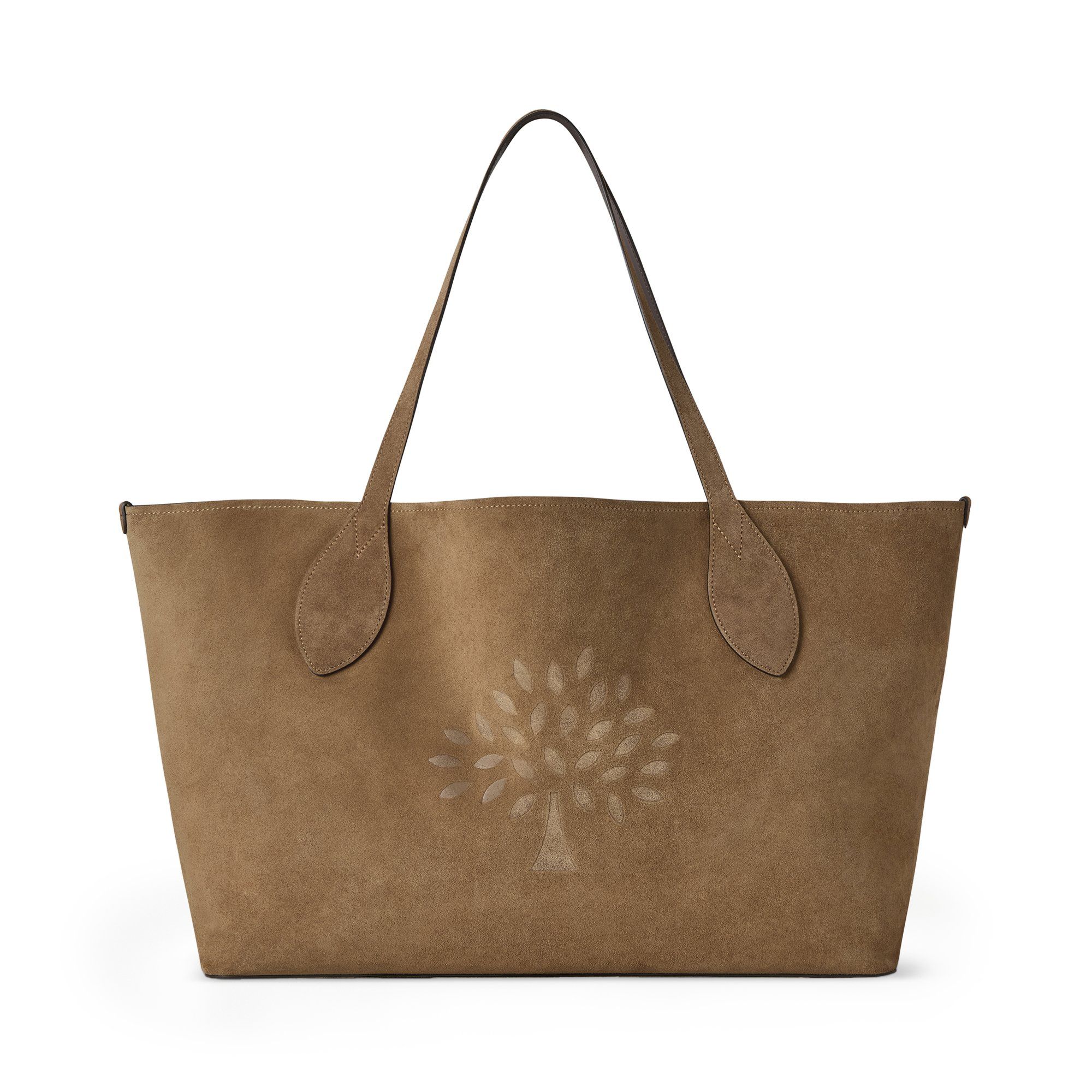 Mulberry Women's Oversized Suede Tree Tote Salcombe Sand