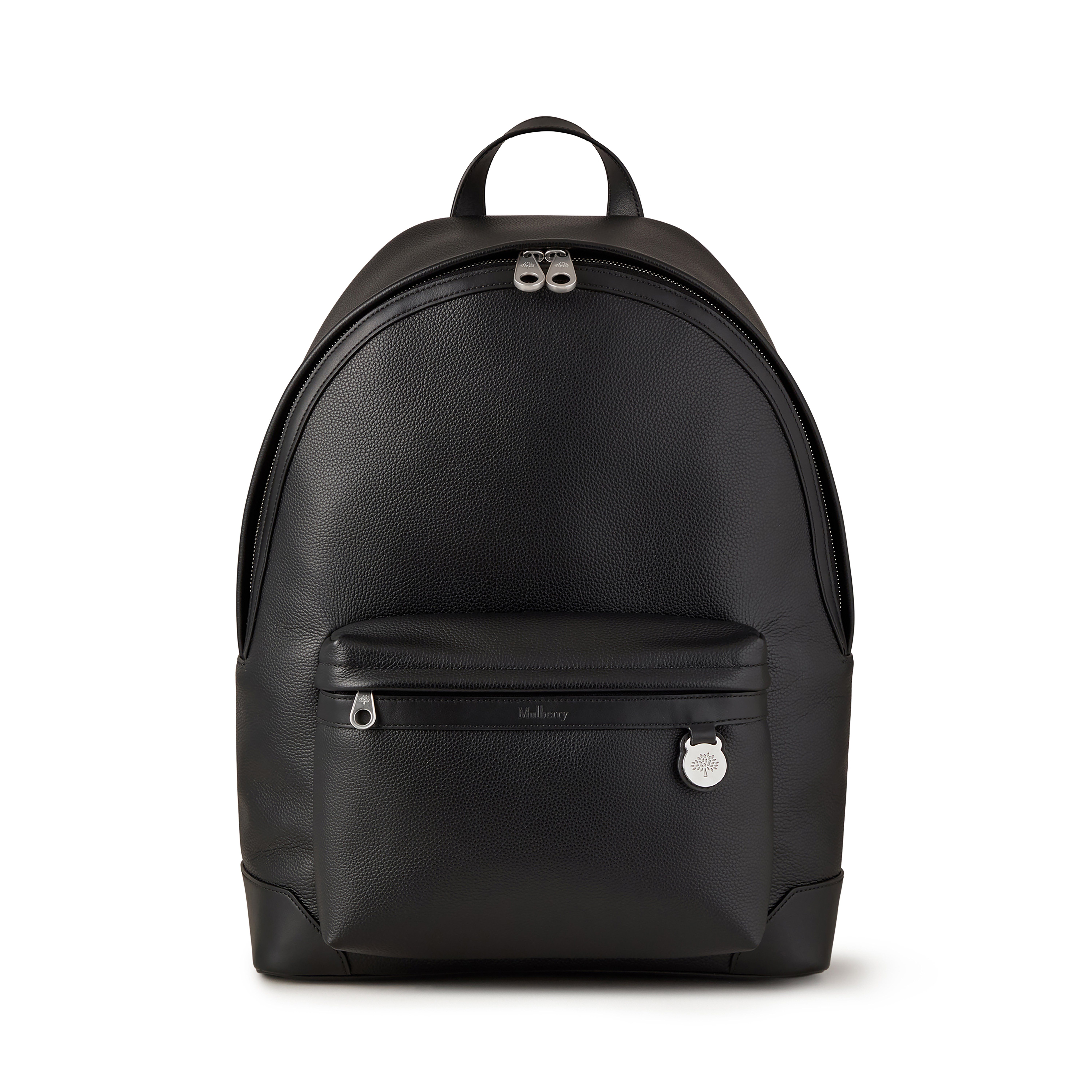 Mulberry Men's Heritage Zipped Backpack Black