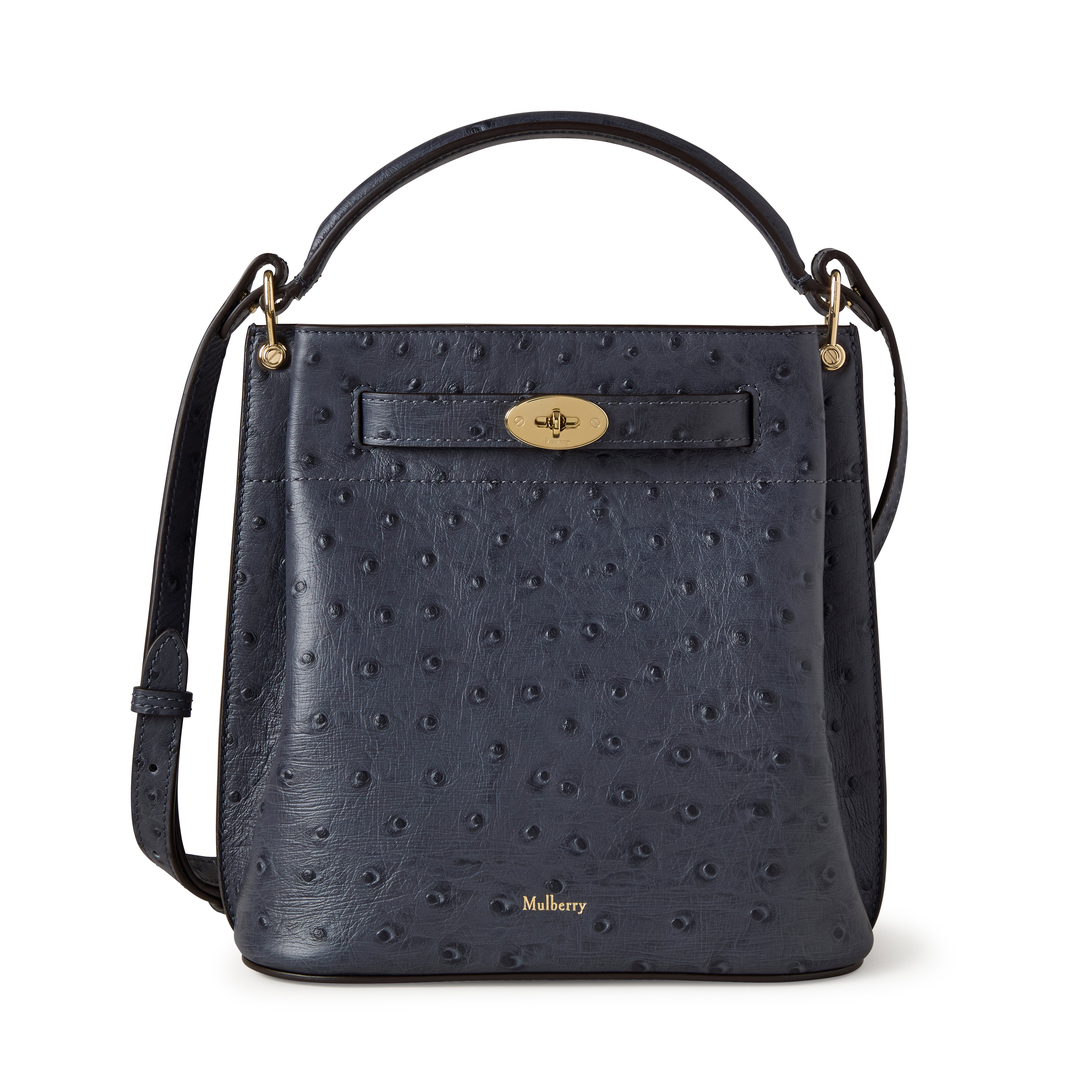 Mulberry Islington Bucket In Blue