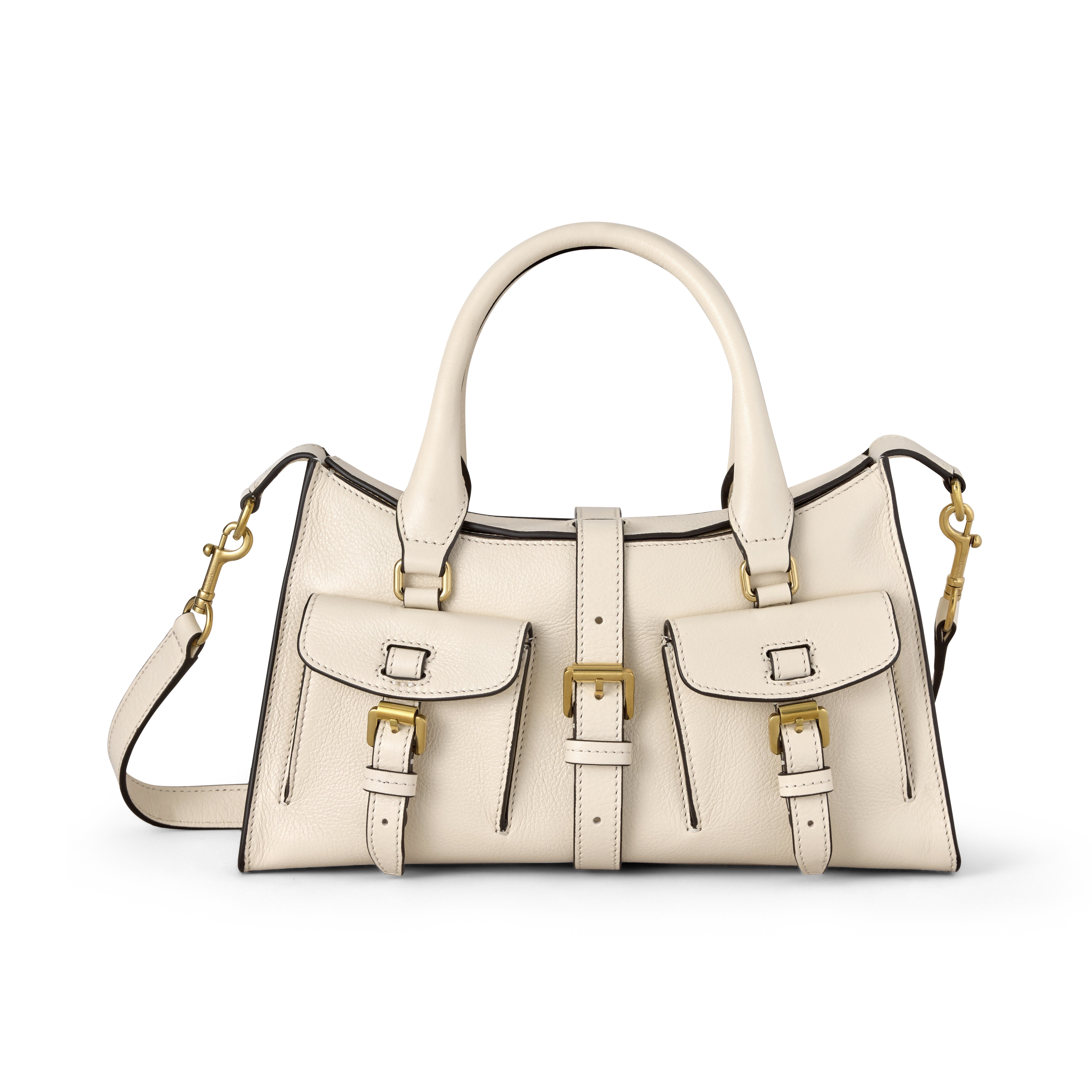Mulberry Women's Leather Small Roxanne Eggshell