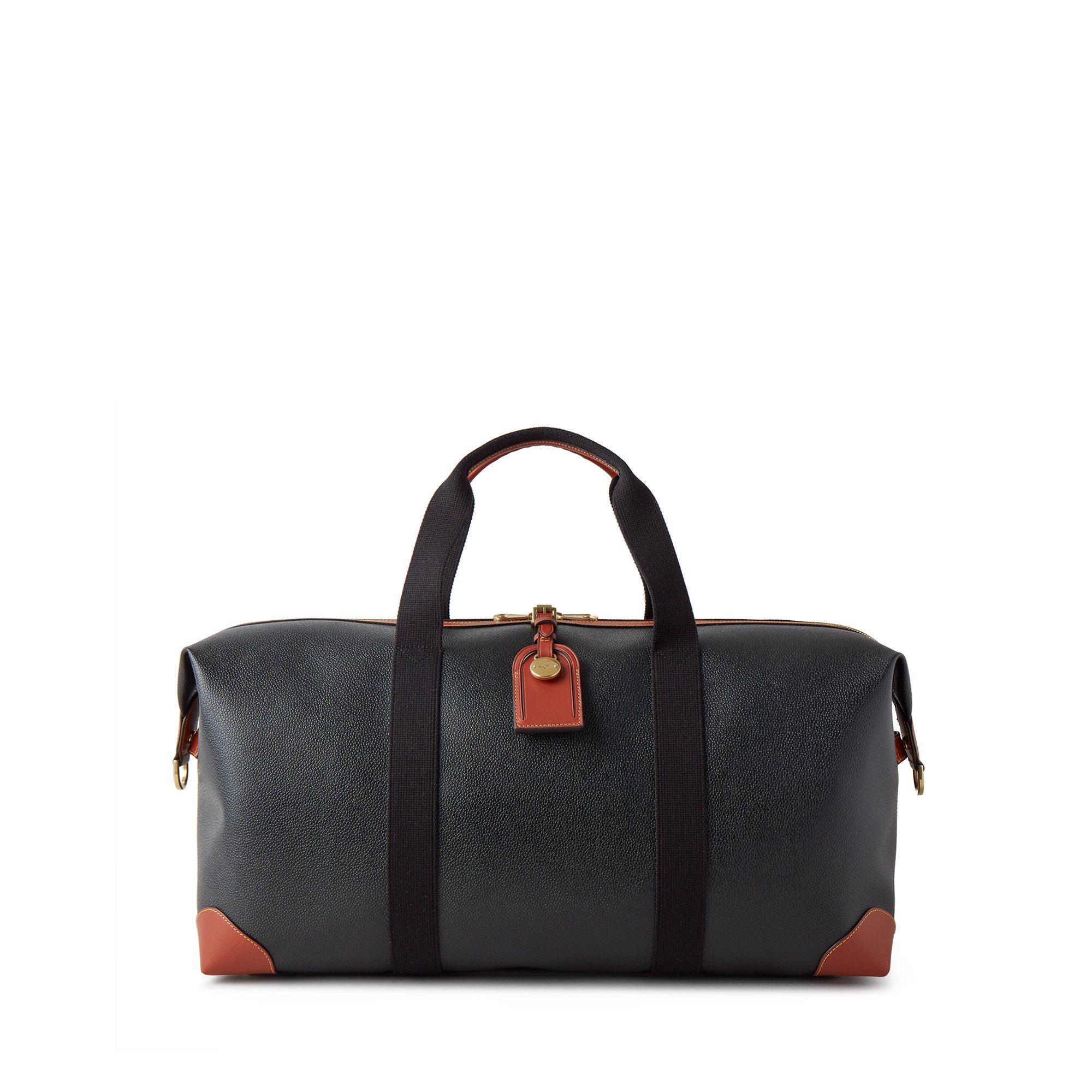 Mulberry Heritage Medium Clipper Black-Cognac