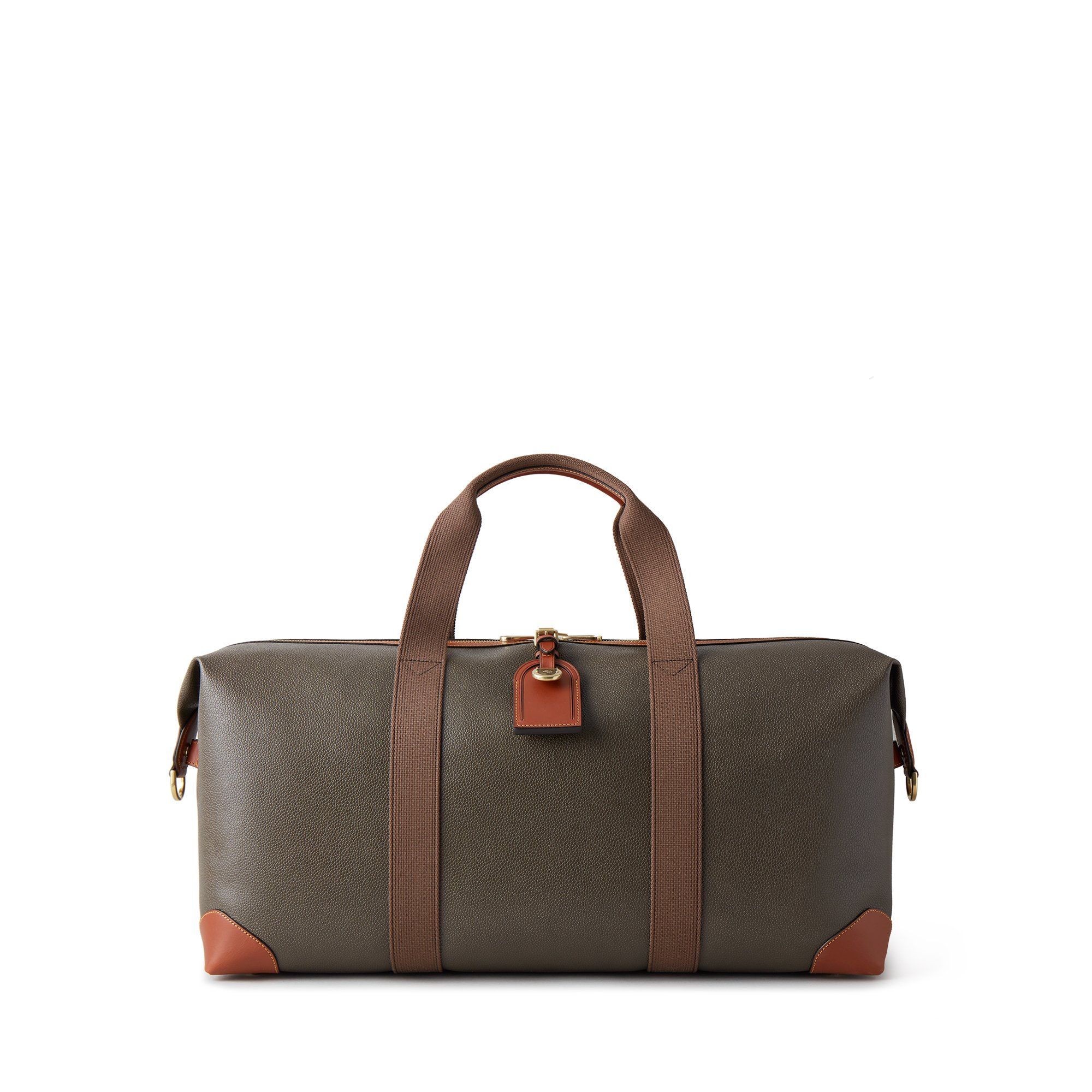 Mulberry Heritage Medium Clipper Mole-Cognac