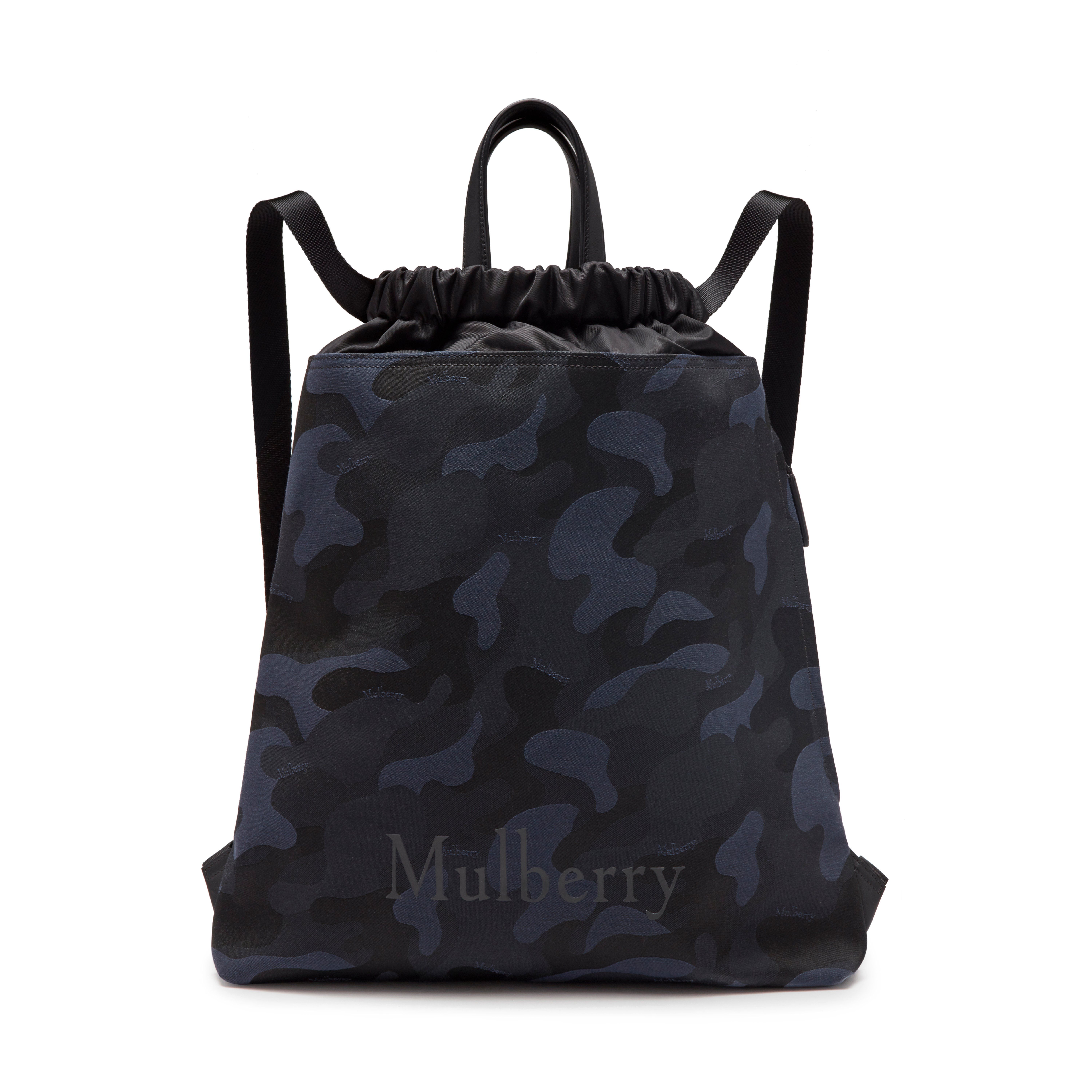 black camo backpack