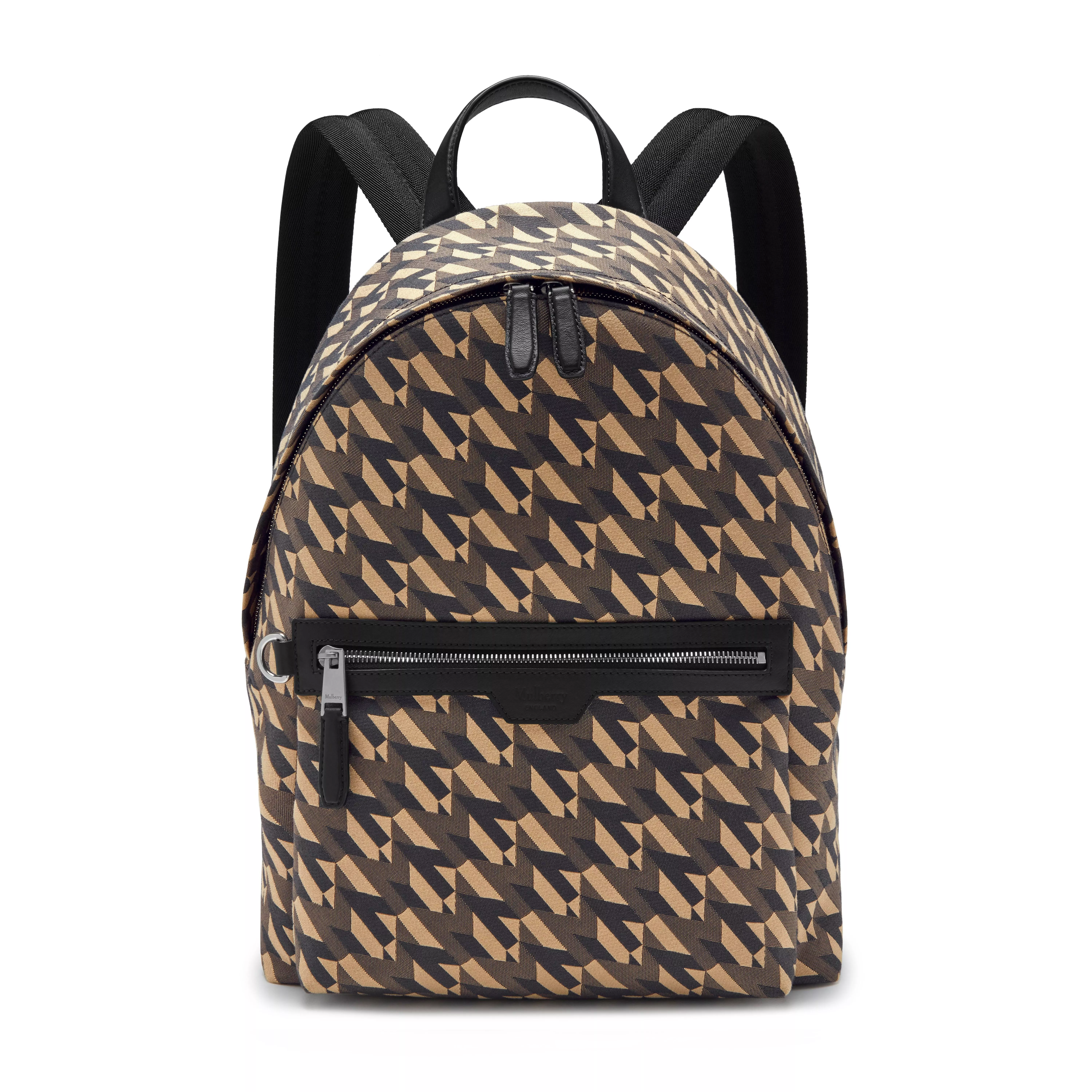 h and m black backpack