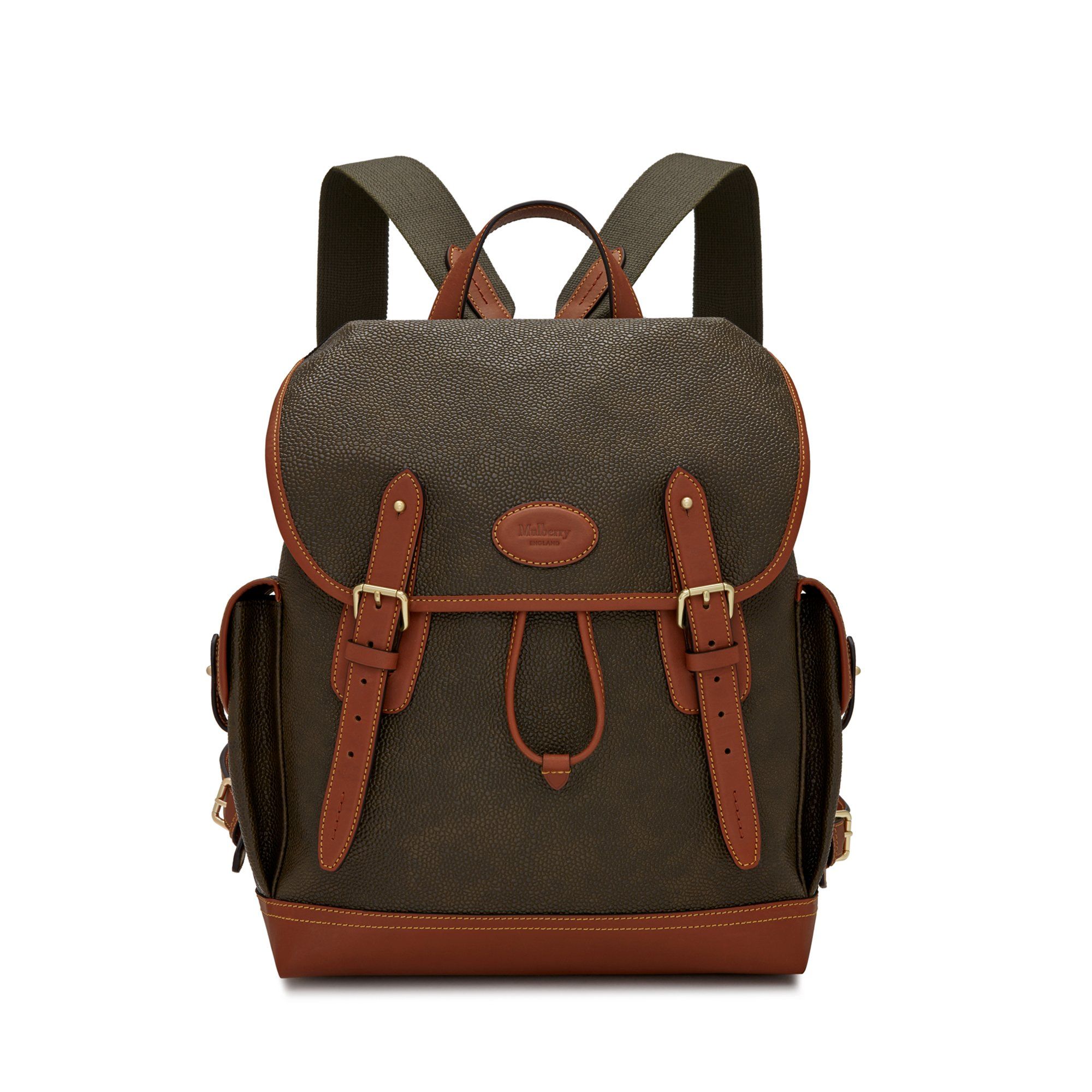 Mulberry Heritage Backpack In Mole-cognac