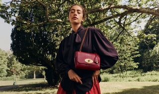 Mulberry Lily handbag in oak leather
