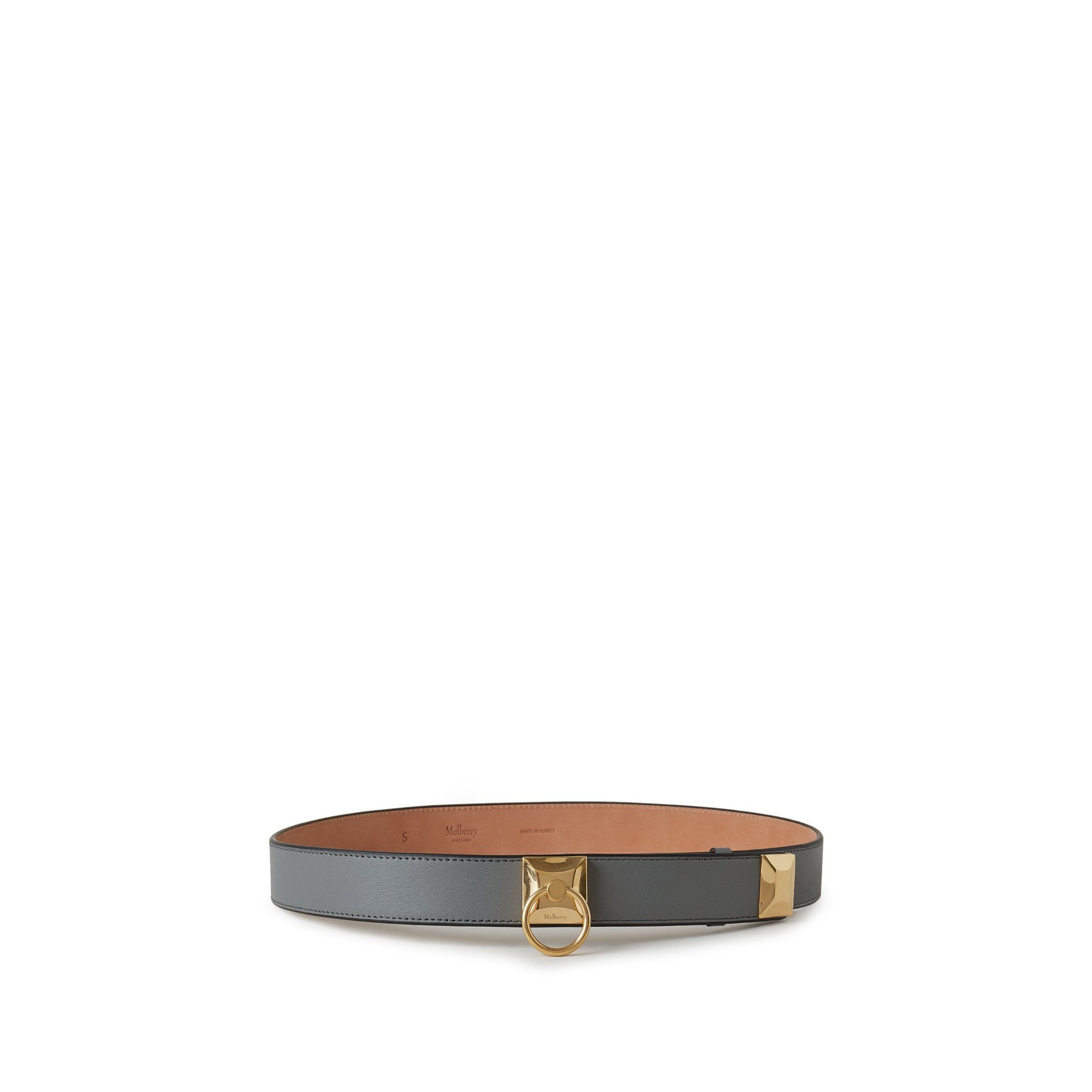 Mulberry Iris Belt In Charcoal