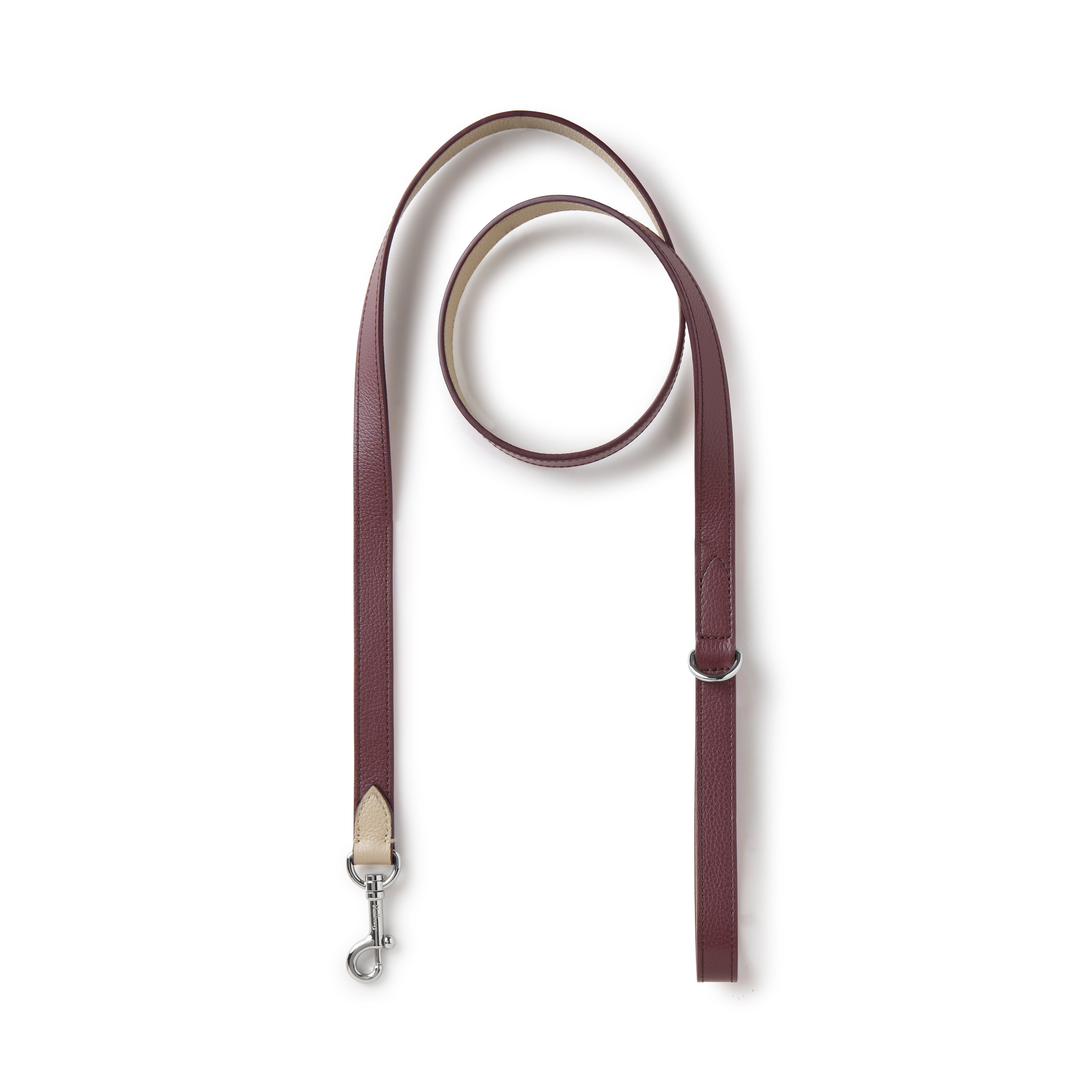 Mulberry Handheld Dog Leash Dune-Oxblood