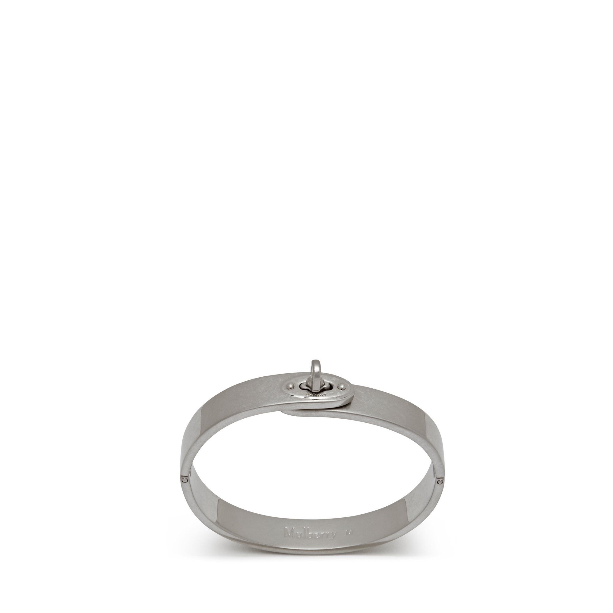 Mulberry Women's Bayswater Metal Slim Bracelet New Silver