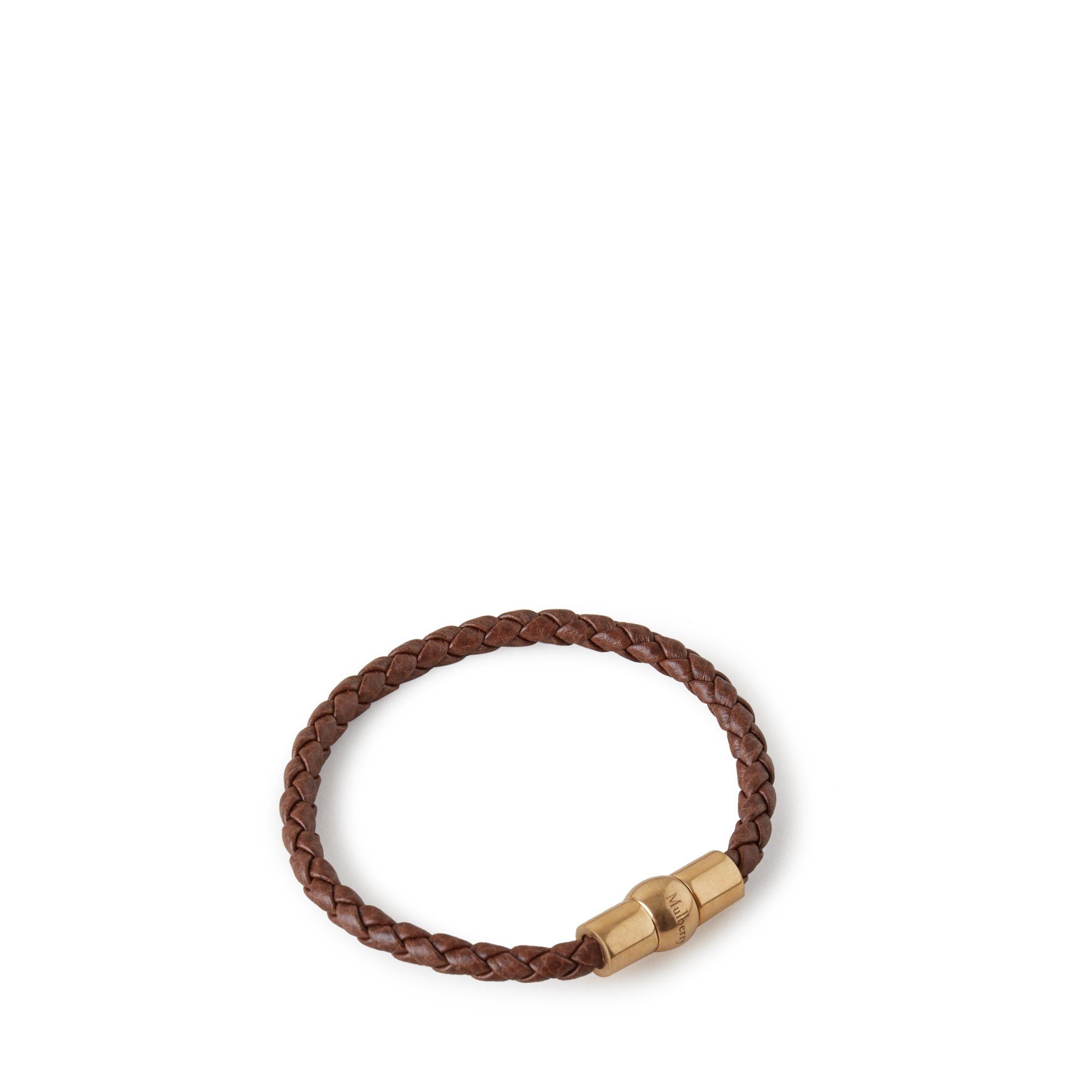 Mulberry Iris Leather Bracelet In Oak