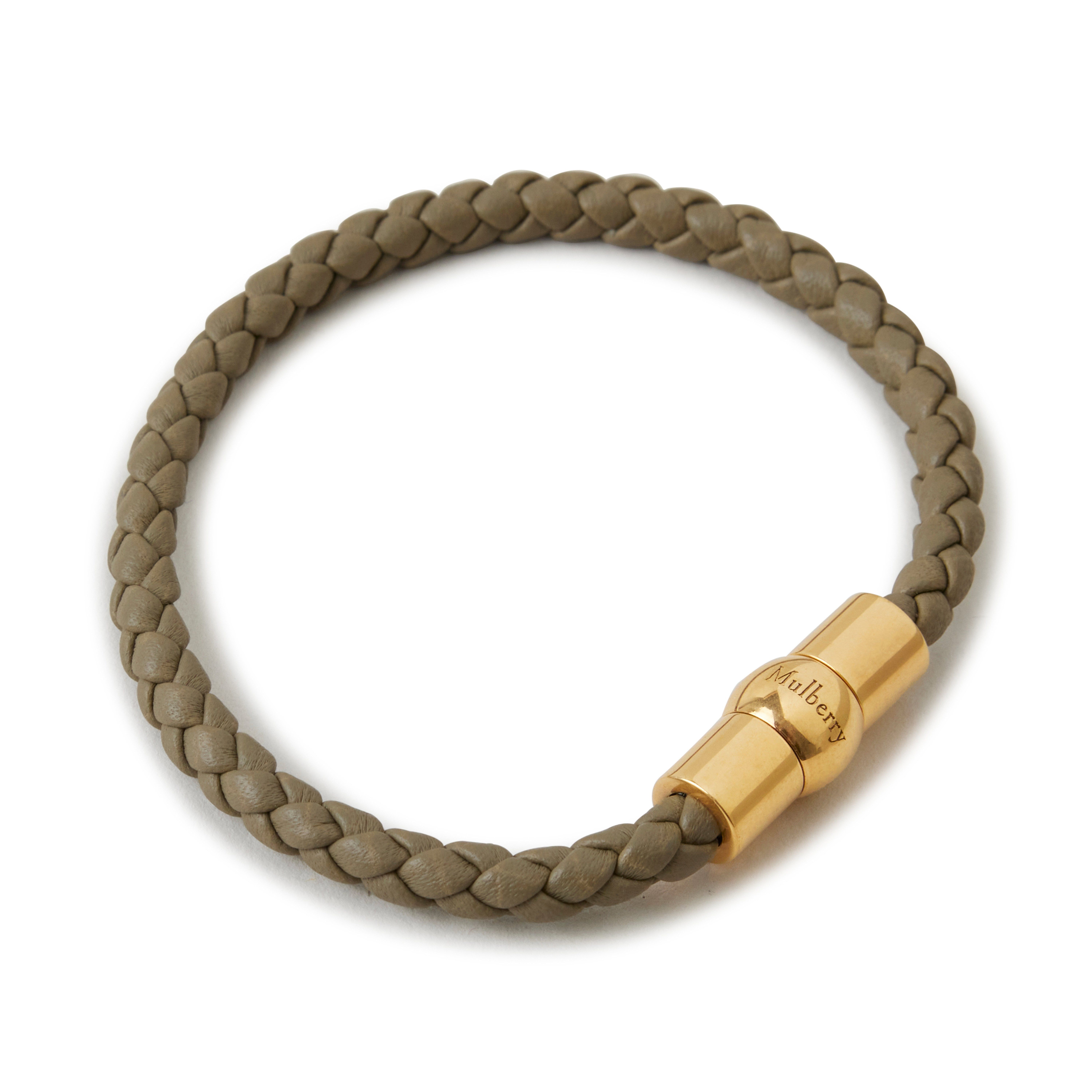 Mulberry Women's Iris Bracelet Linen Green