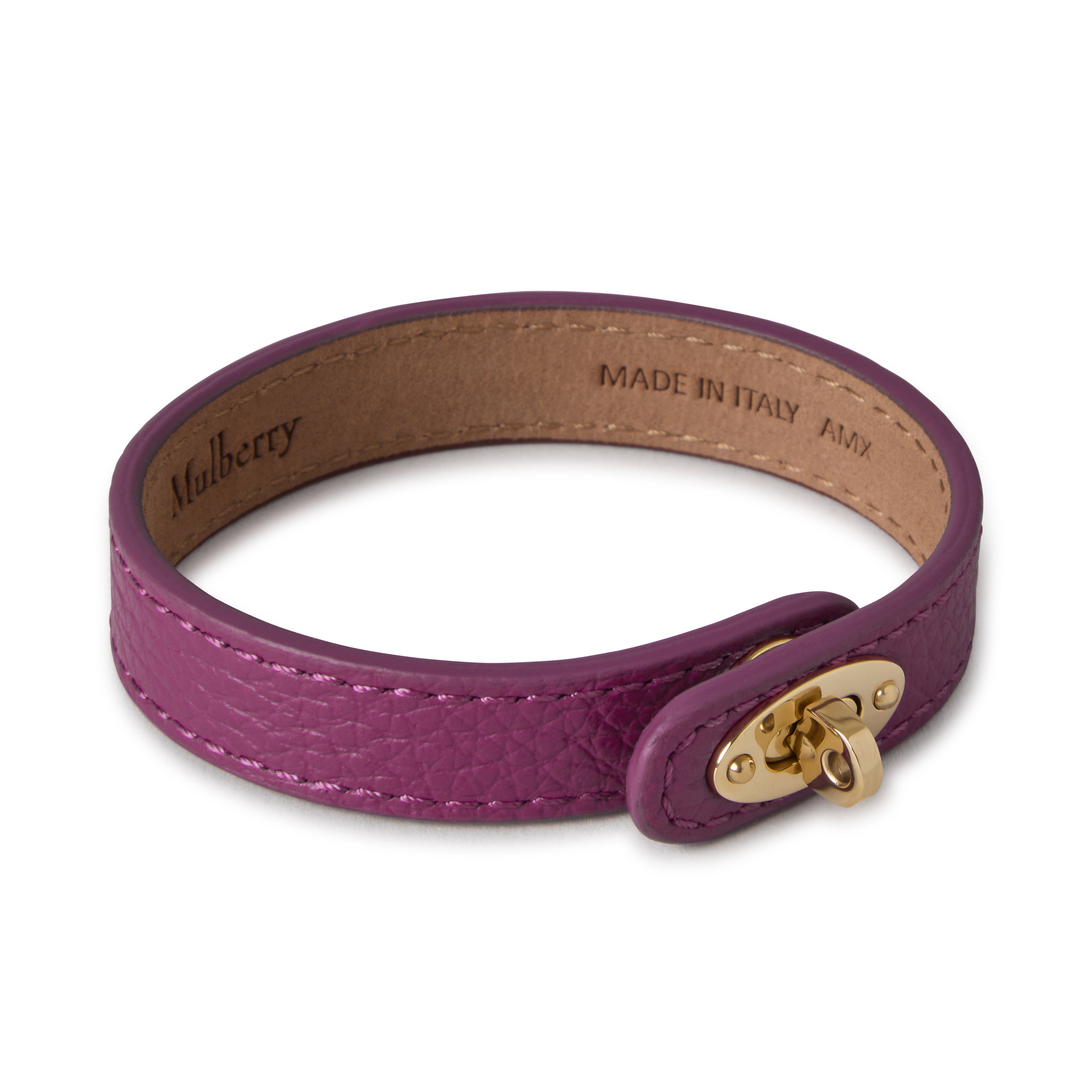 Mulberry Women's Bayswater Thin Bracelet Orchid Bloom