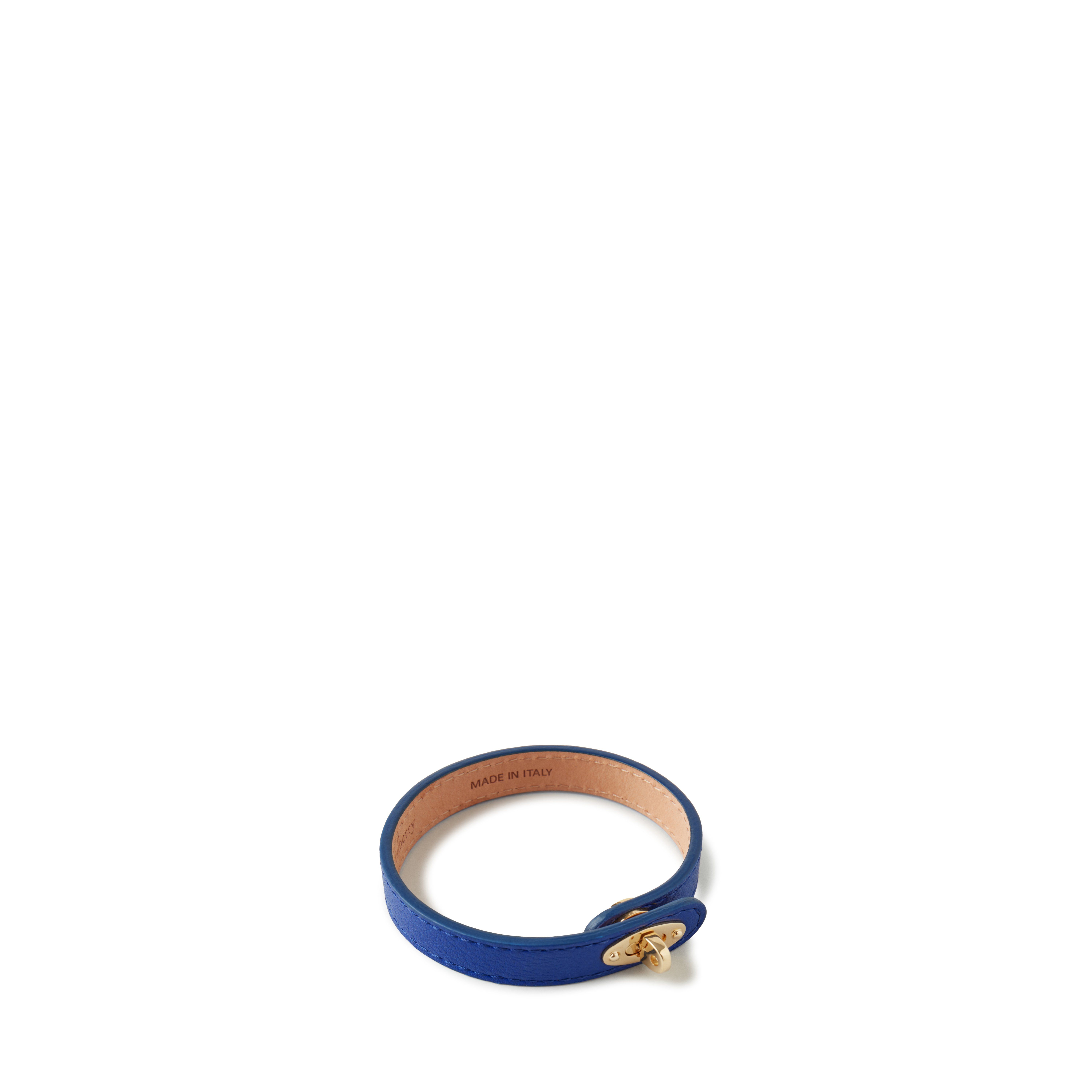 Mulberry Bayswater Thin Bracelet In Pigment Blue