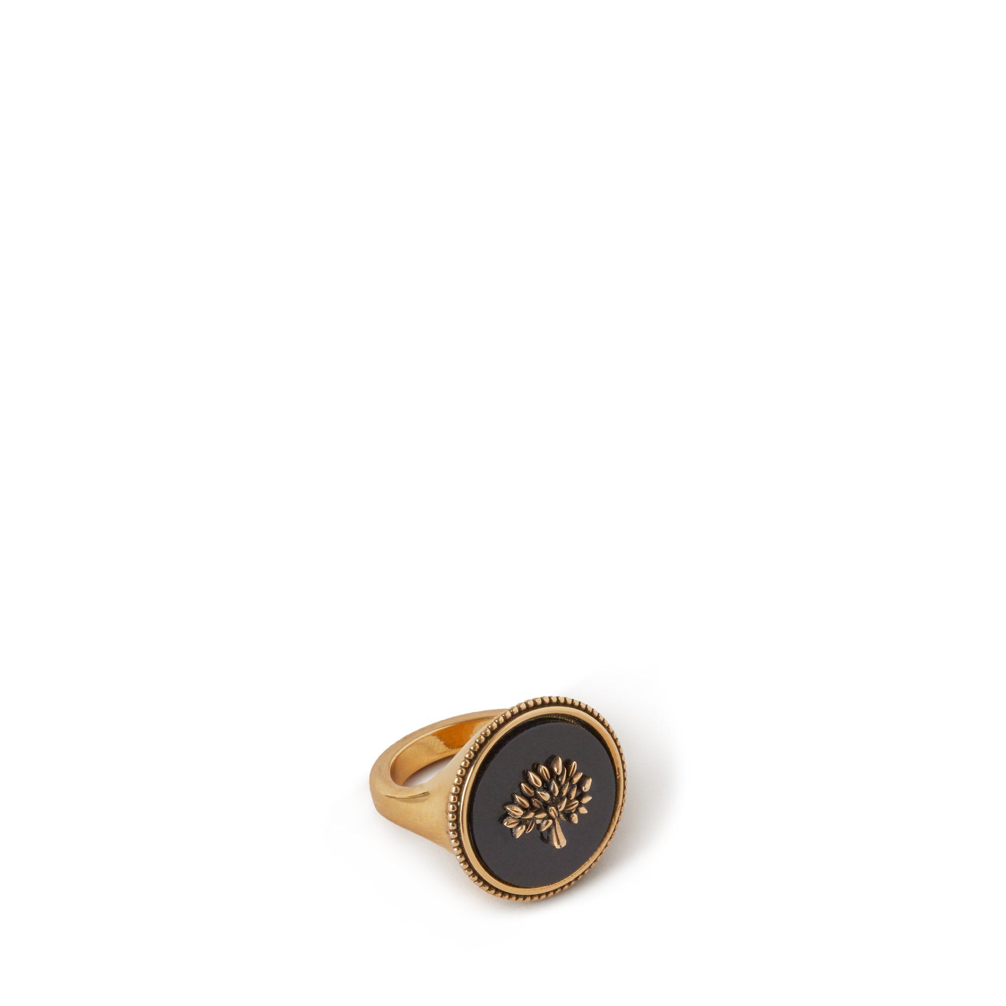 Shop Mulberry Resin Tree Ring In Black