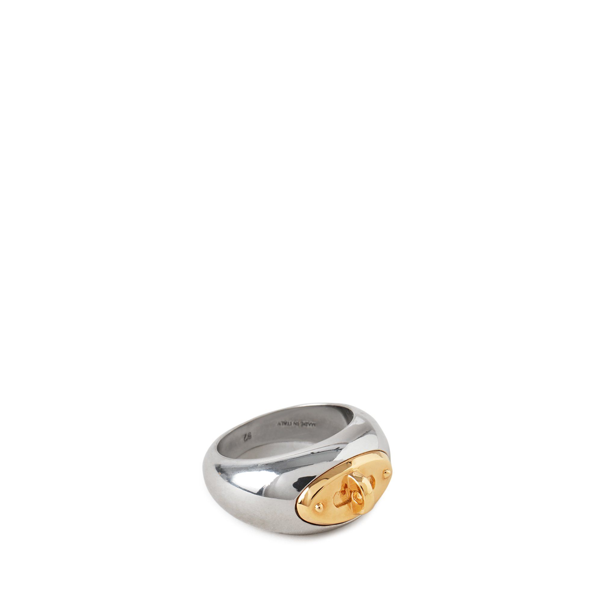 Mulberry Bayswater Ring In Silver-gold