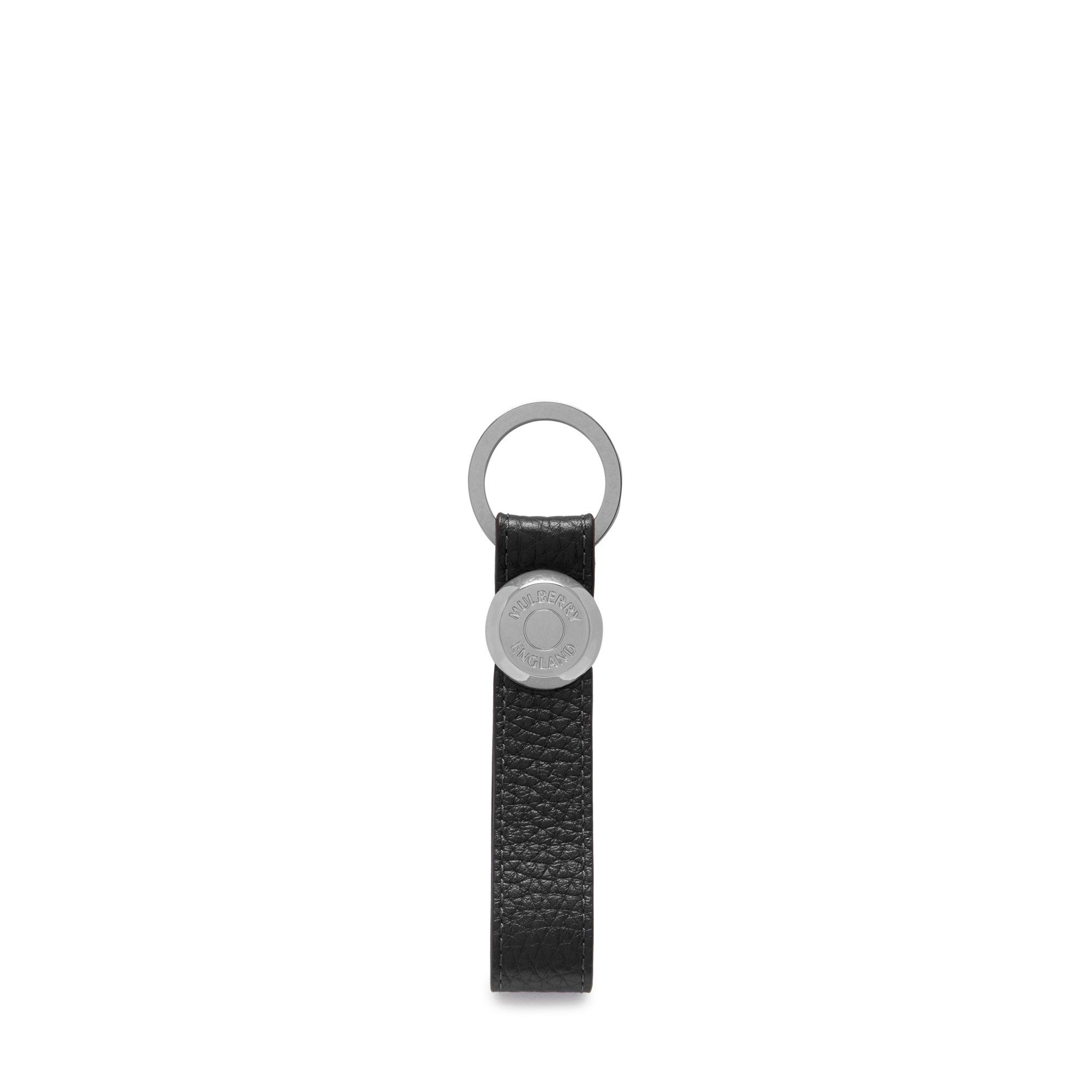 Mulberry Men's Rivet Keyring Black