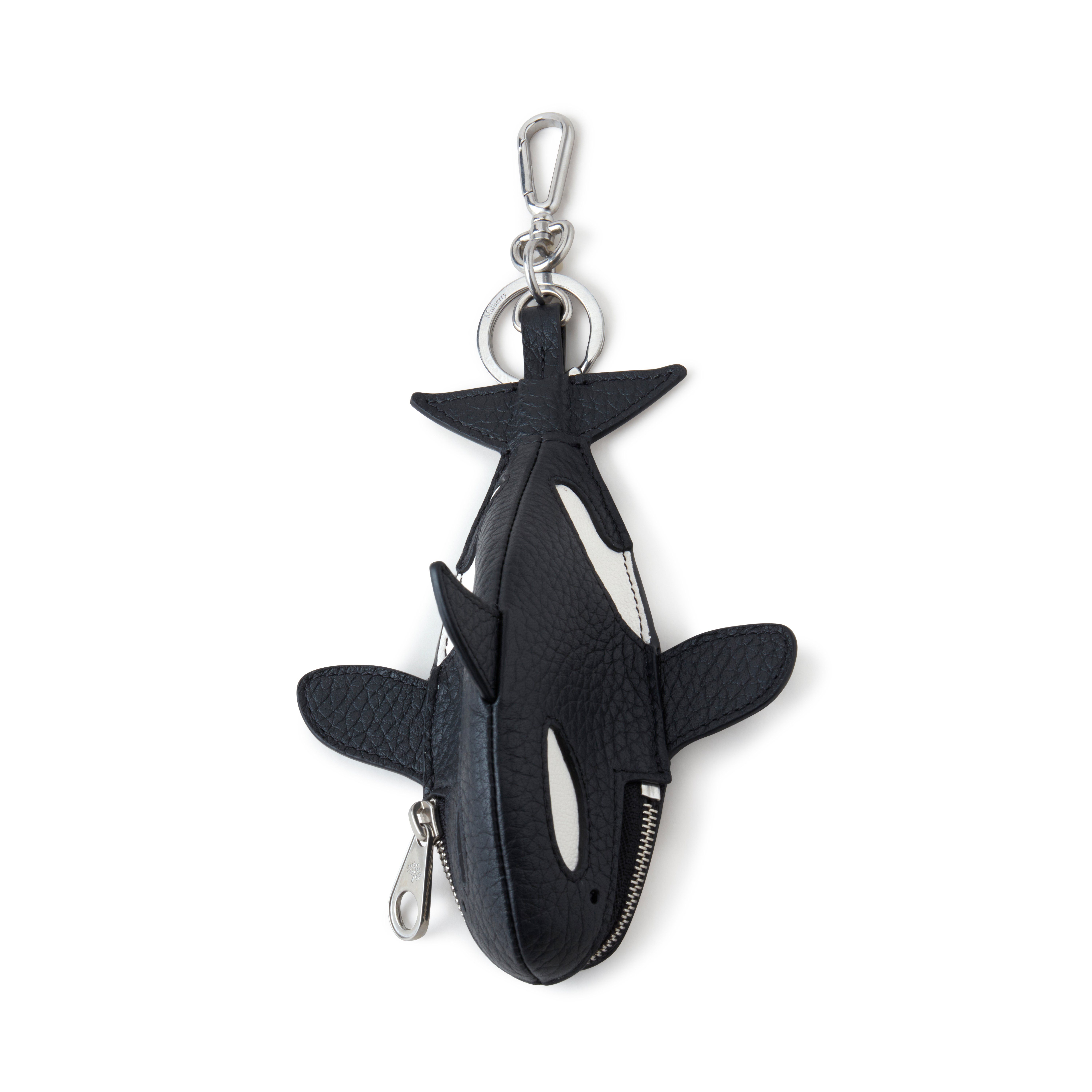Mulberry Women's Case Keyring - Orca Black-White