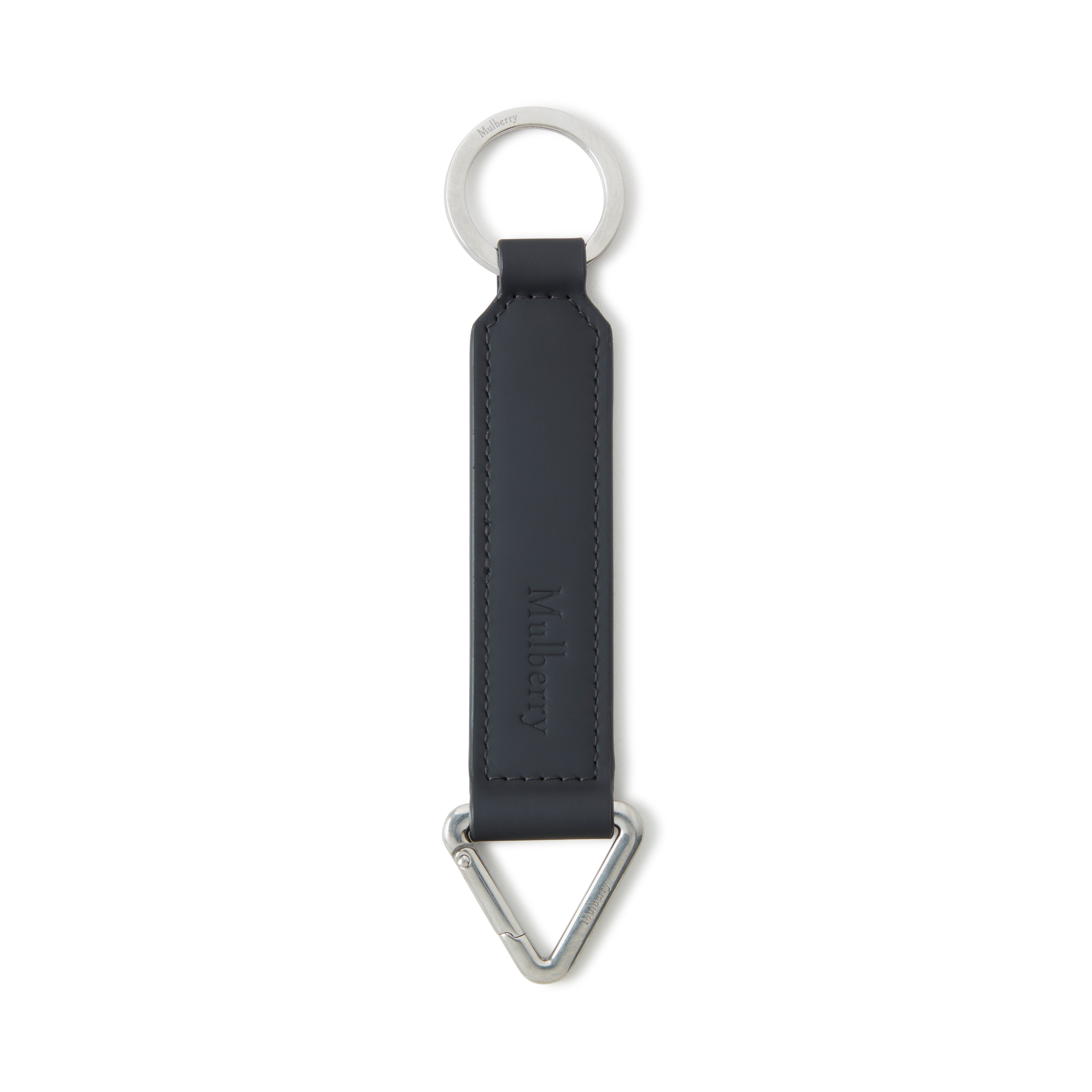Mulberry Men's Leather Dalston Keyring Black