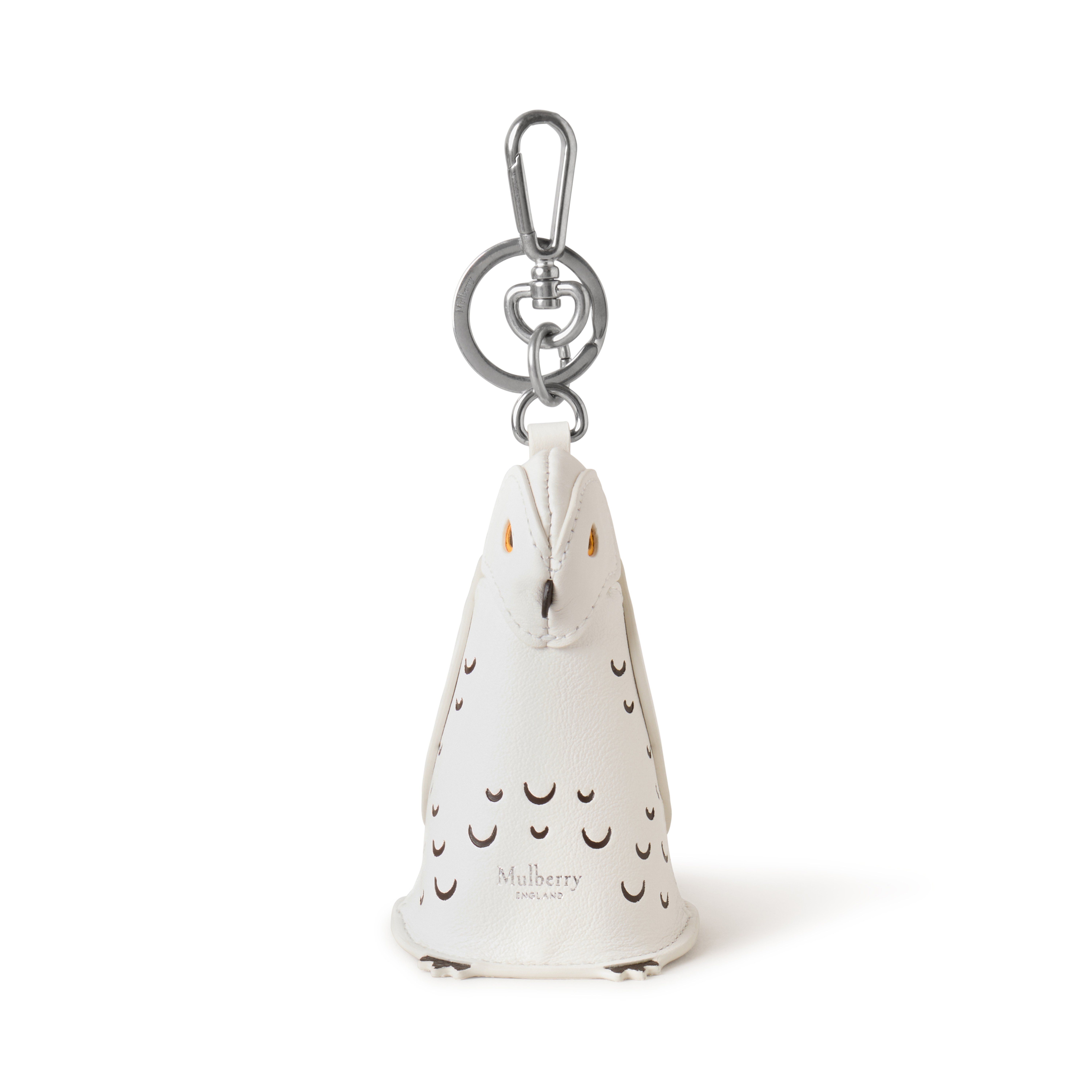 Mulberry Women's Case Keyring - Owl White