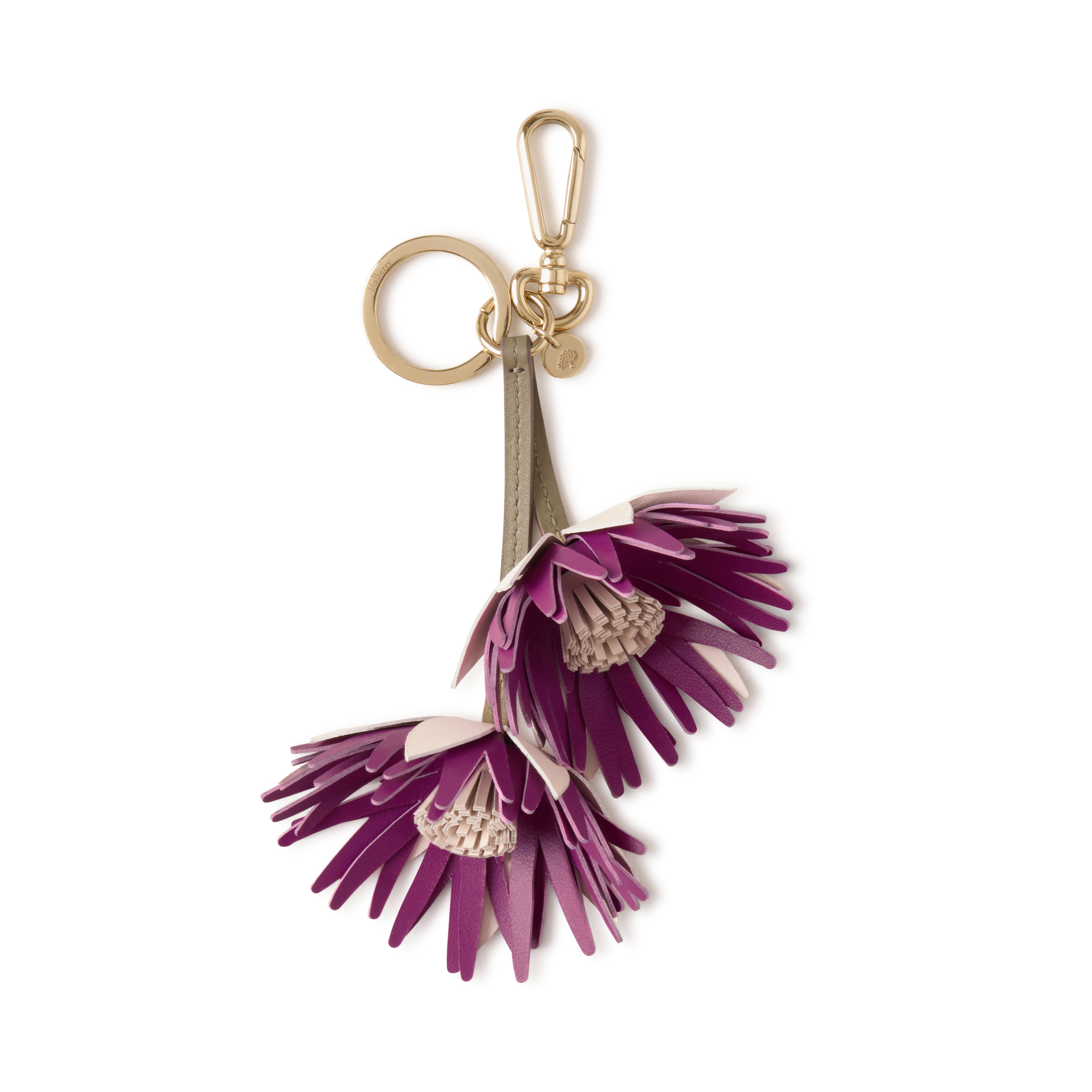 Mulberry Women's Flower Keyring - Dahlia Multicolour