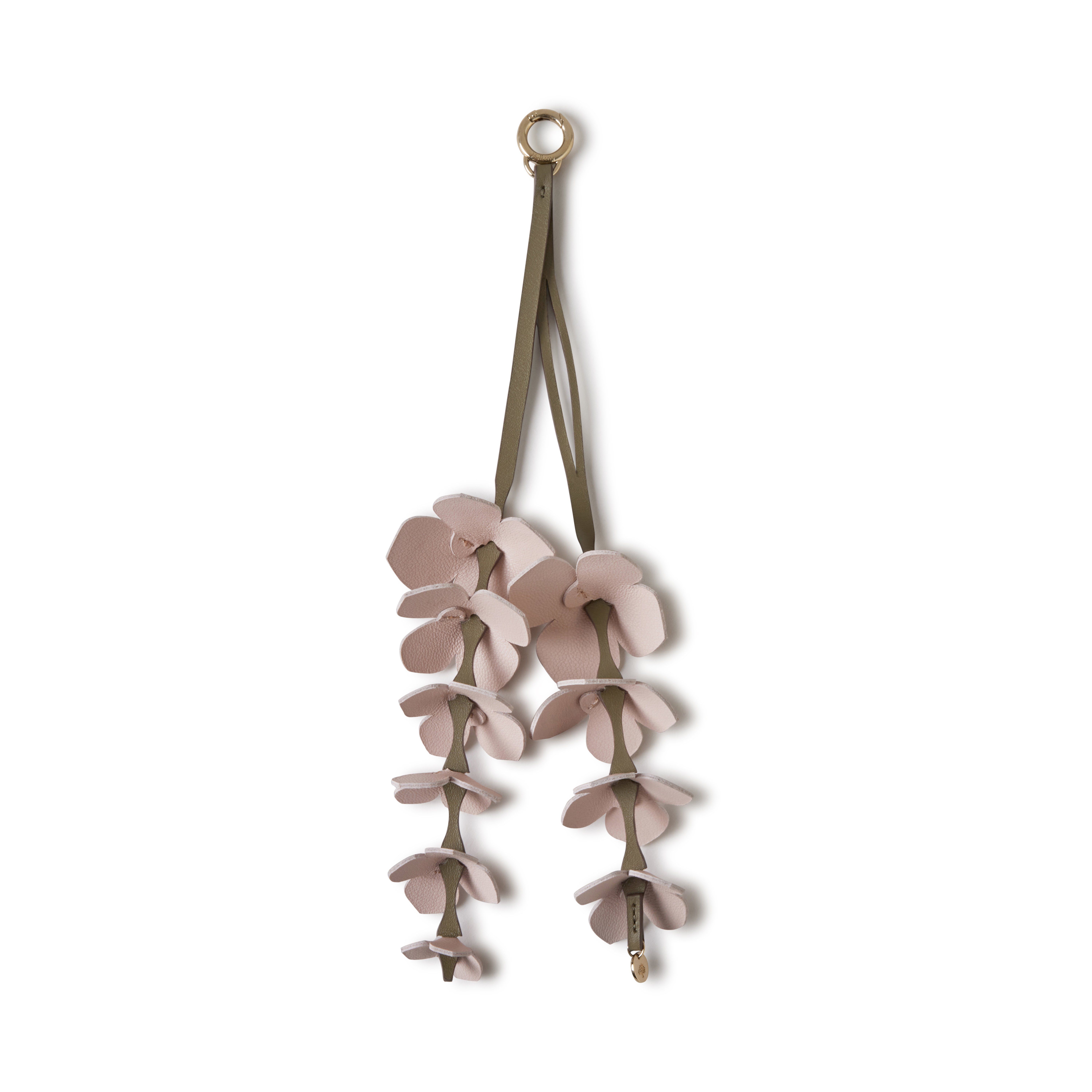 Mulberry Women's Flower Keyring - Wisteria Blossom Pink