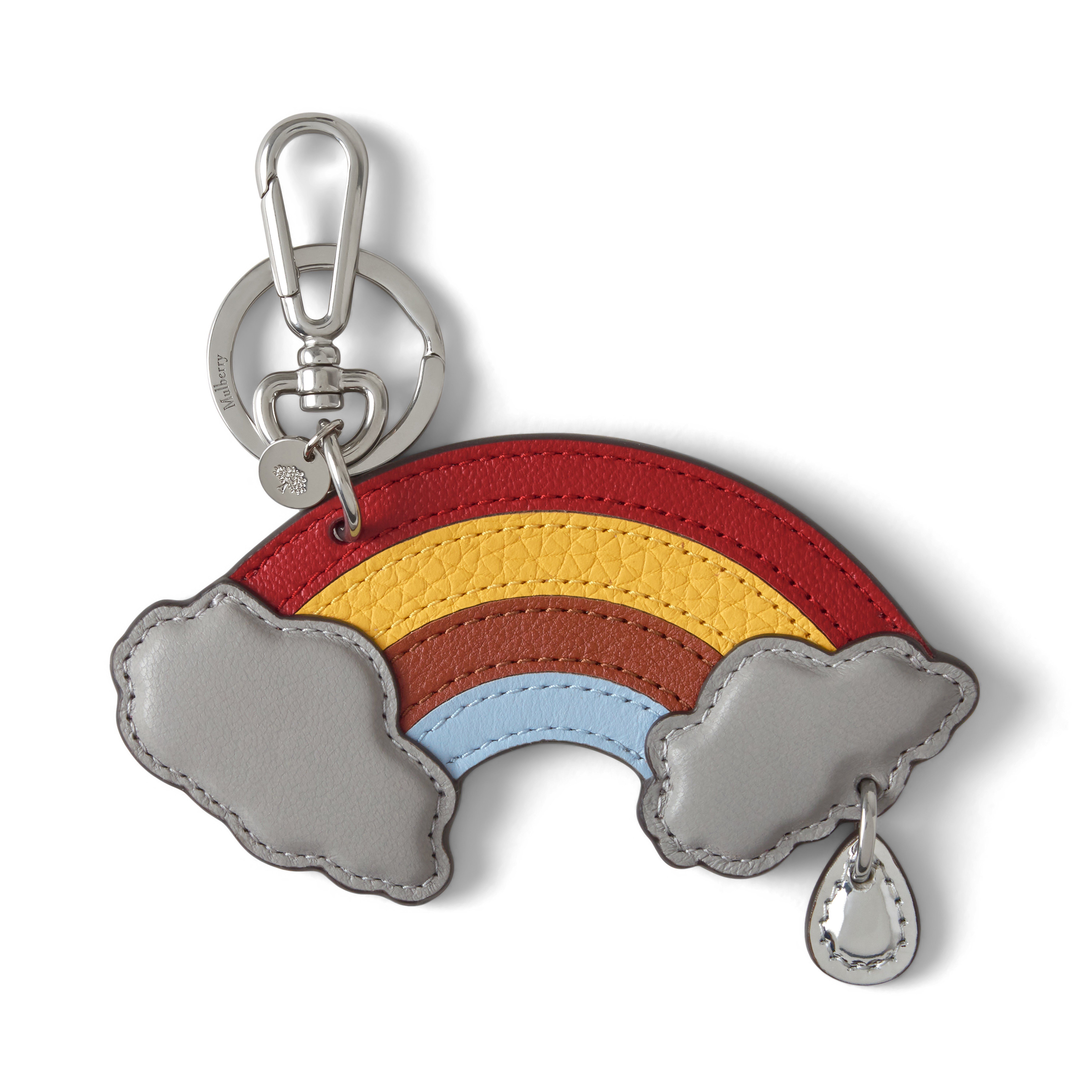 Mulberry Women's British Park Keyring - Rainbow Multi Colour