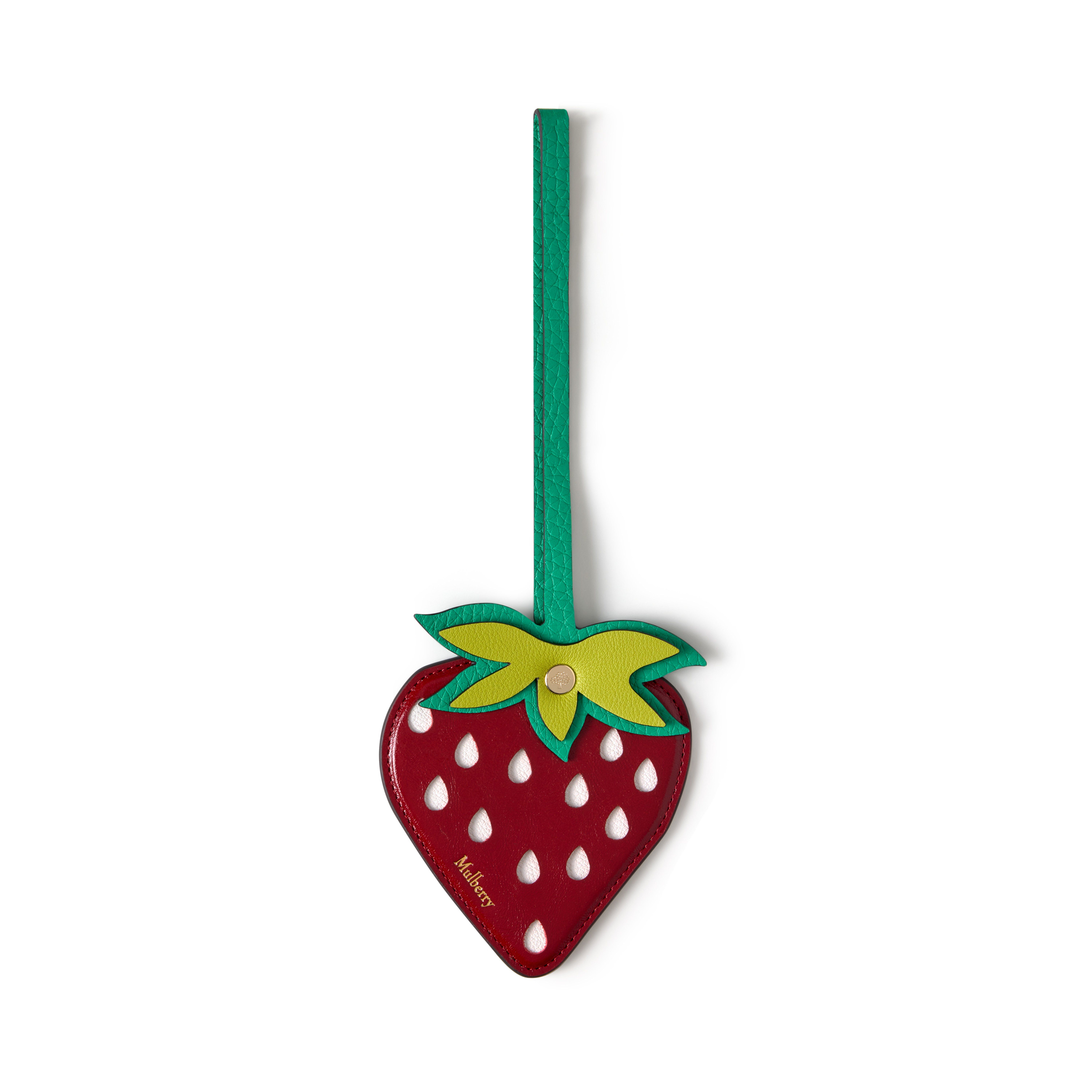 Mulberry Women's British Summer Bag Charm - Strawberry Mixed