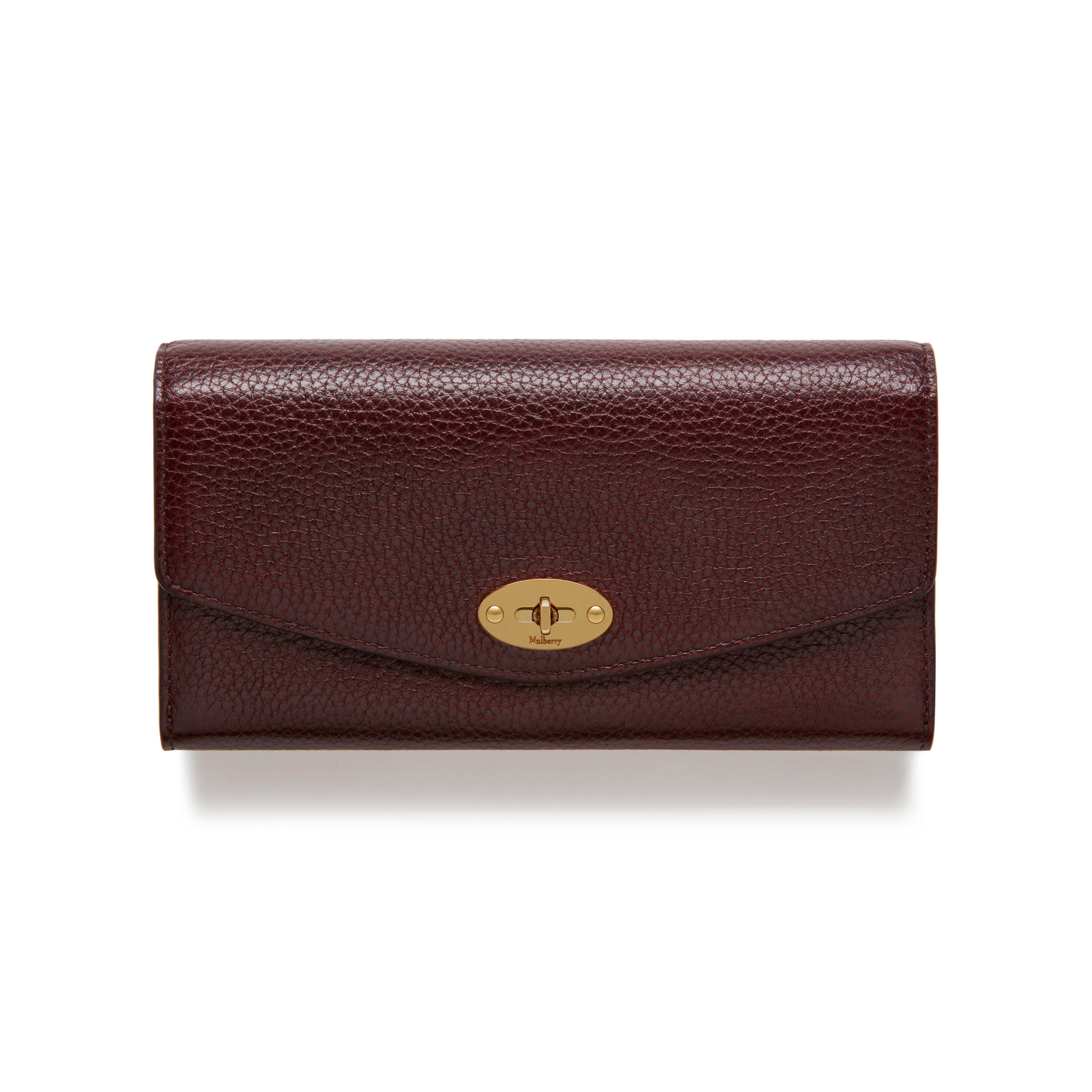 mulberry oxblood purse