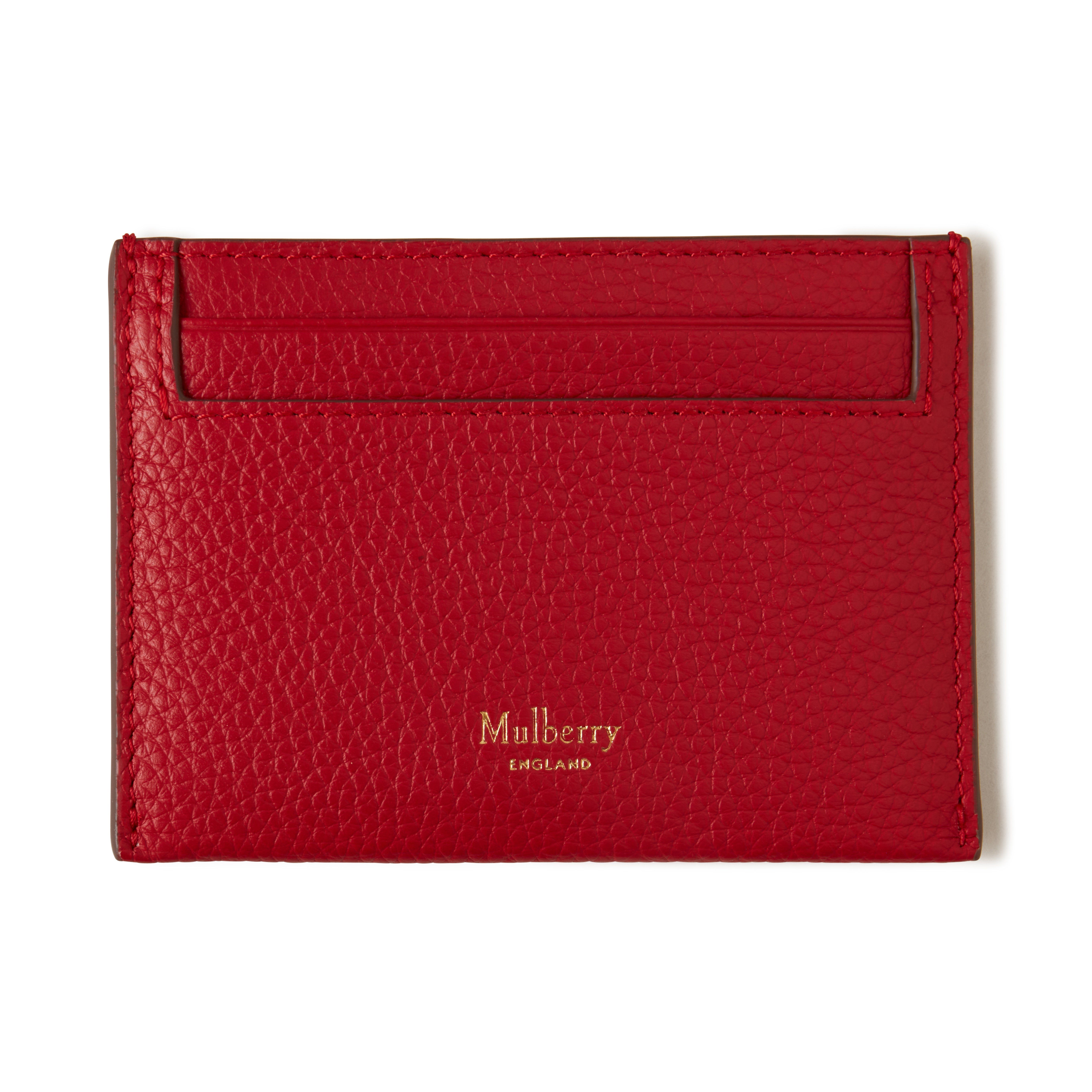 Mulberry Credit Card Slip In Red