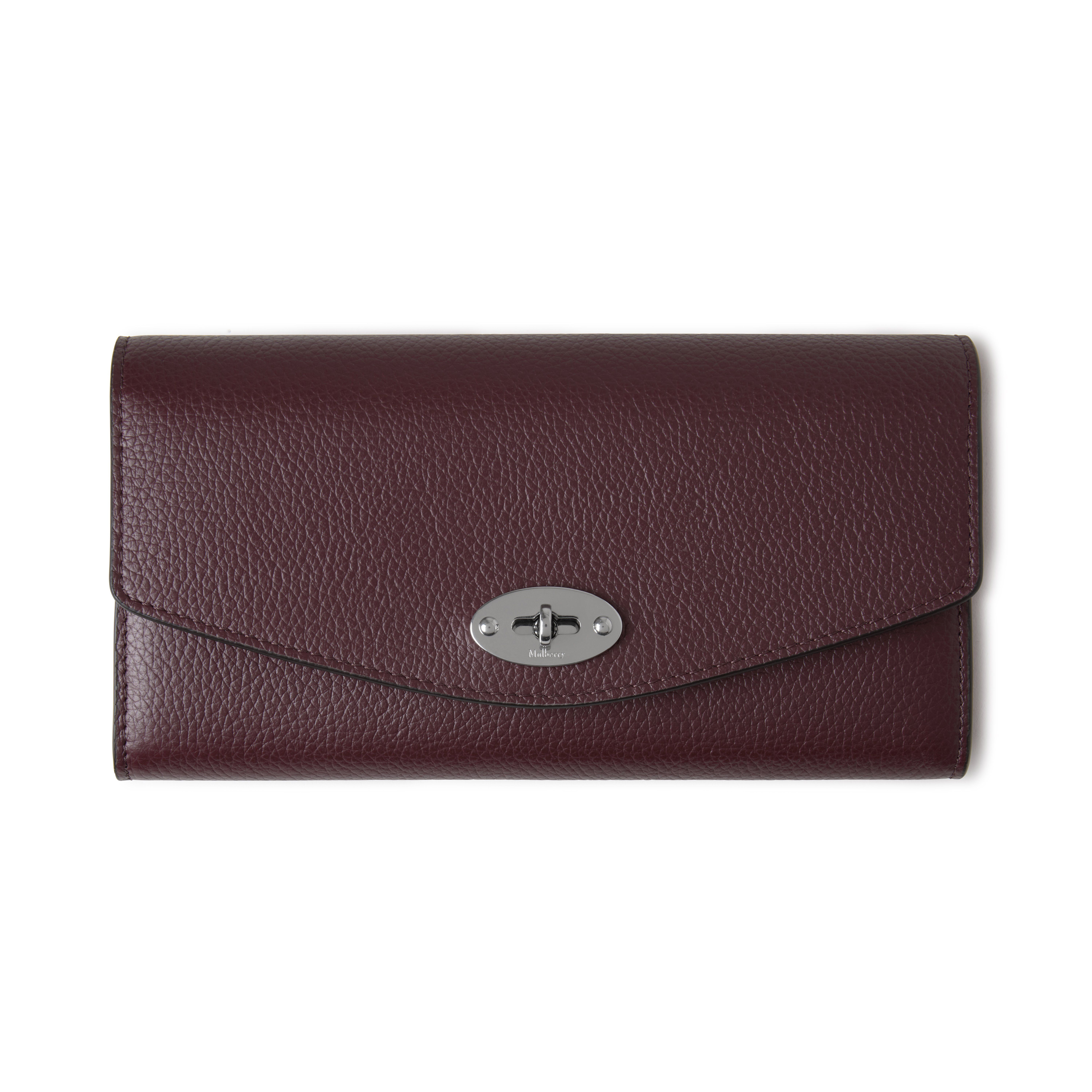 Mulberry Women's Darley Wallet Black Cherry