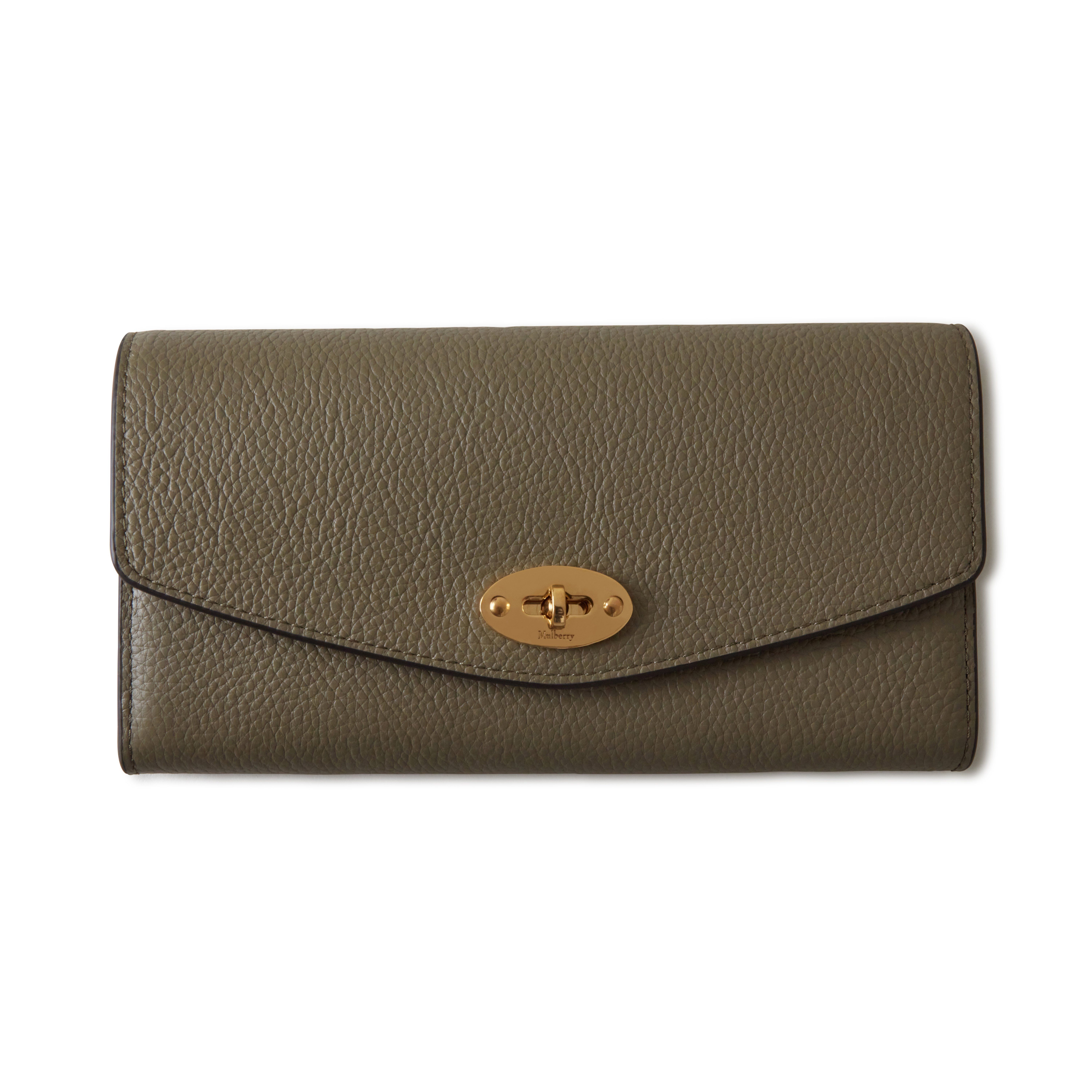 Mulberry Darley Wallet In Green