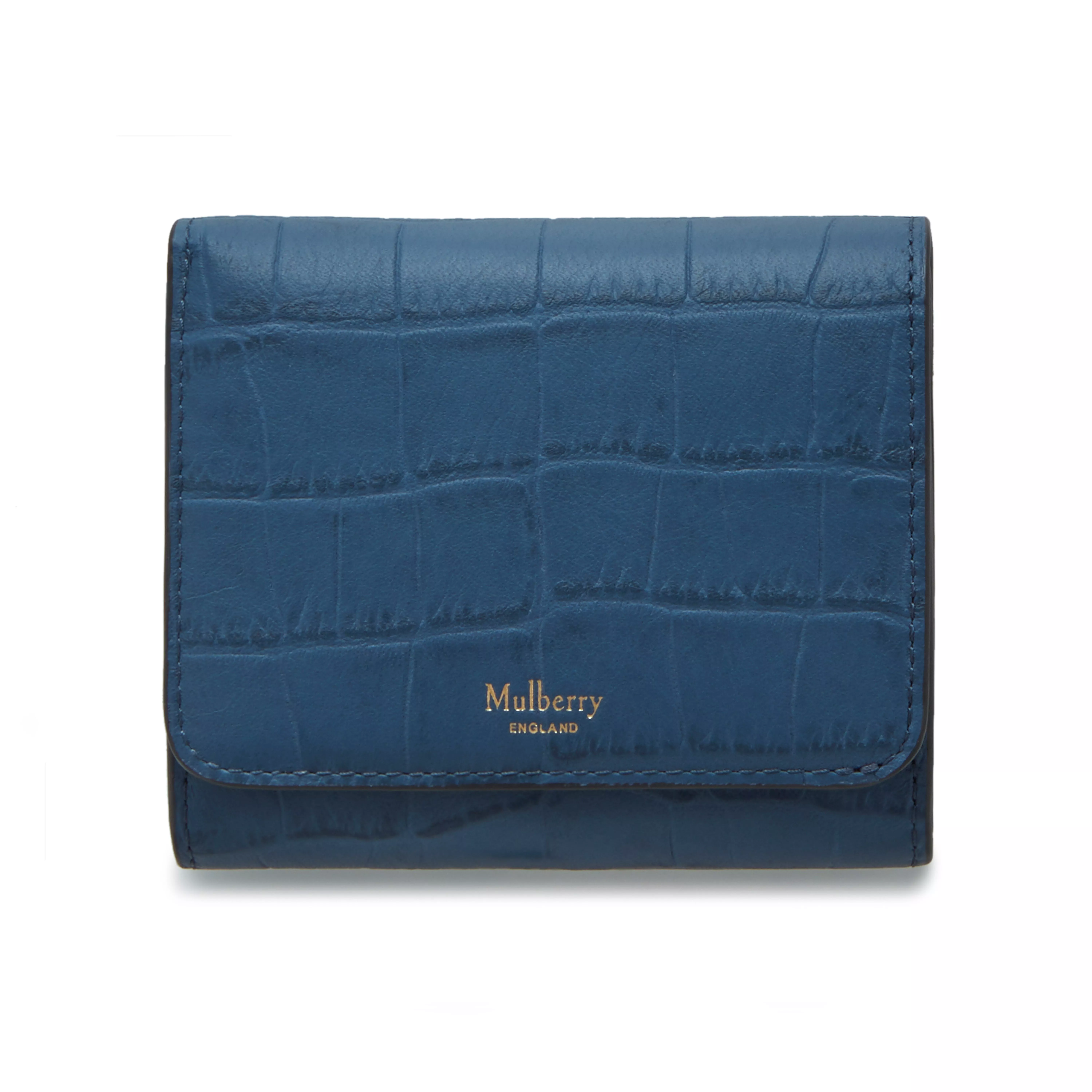 navy mulberry purse