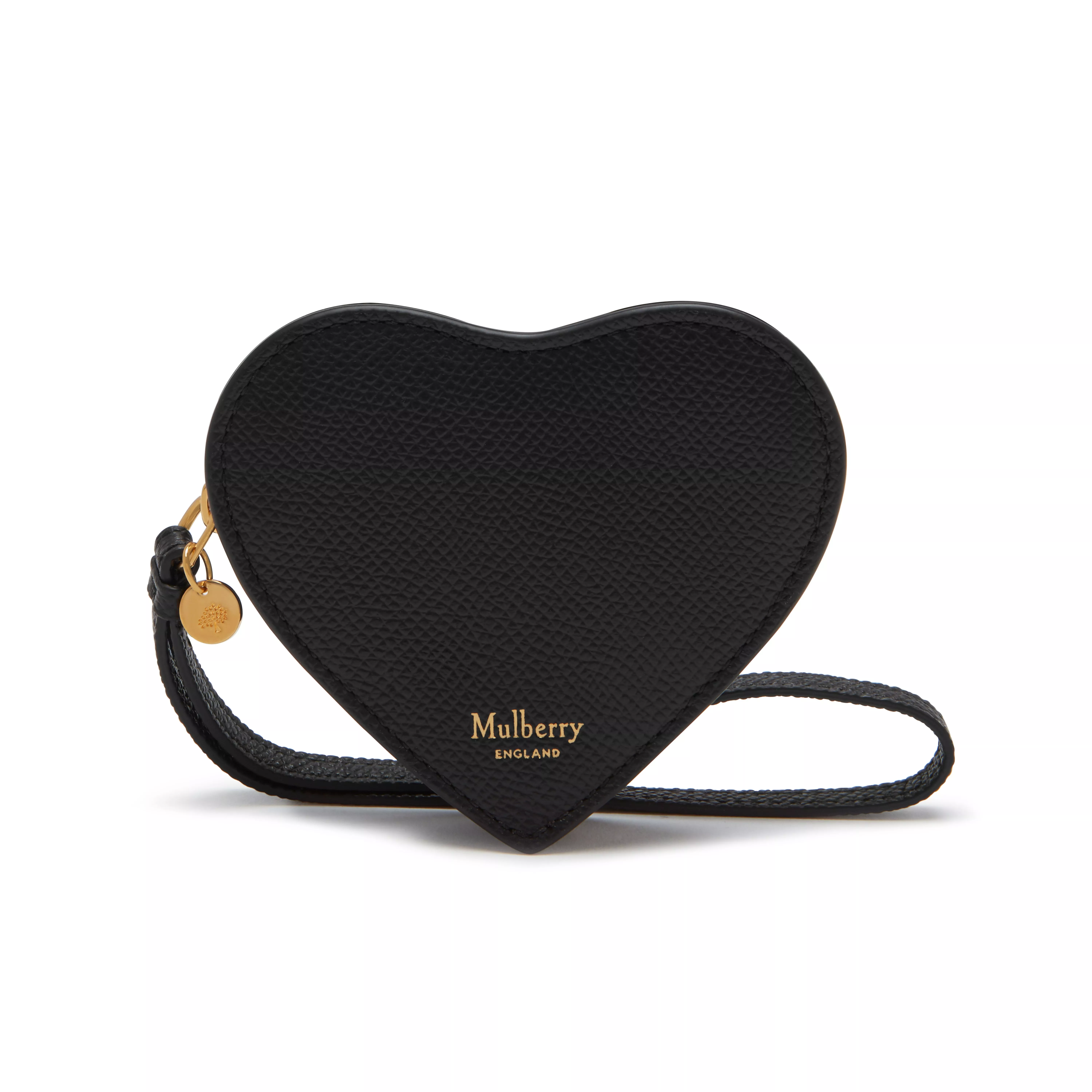 black heart purse