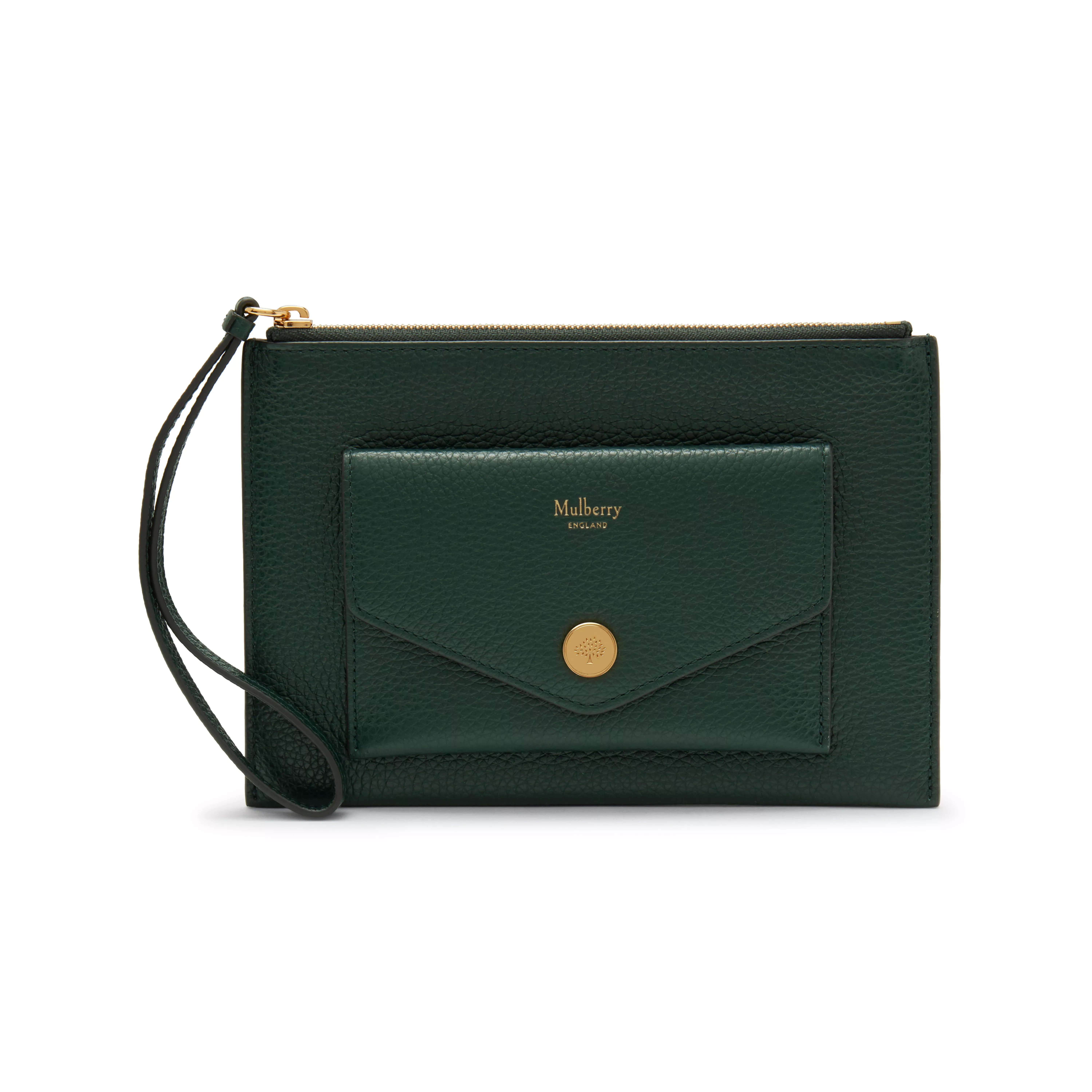 mulberry wristlet clutch