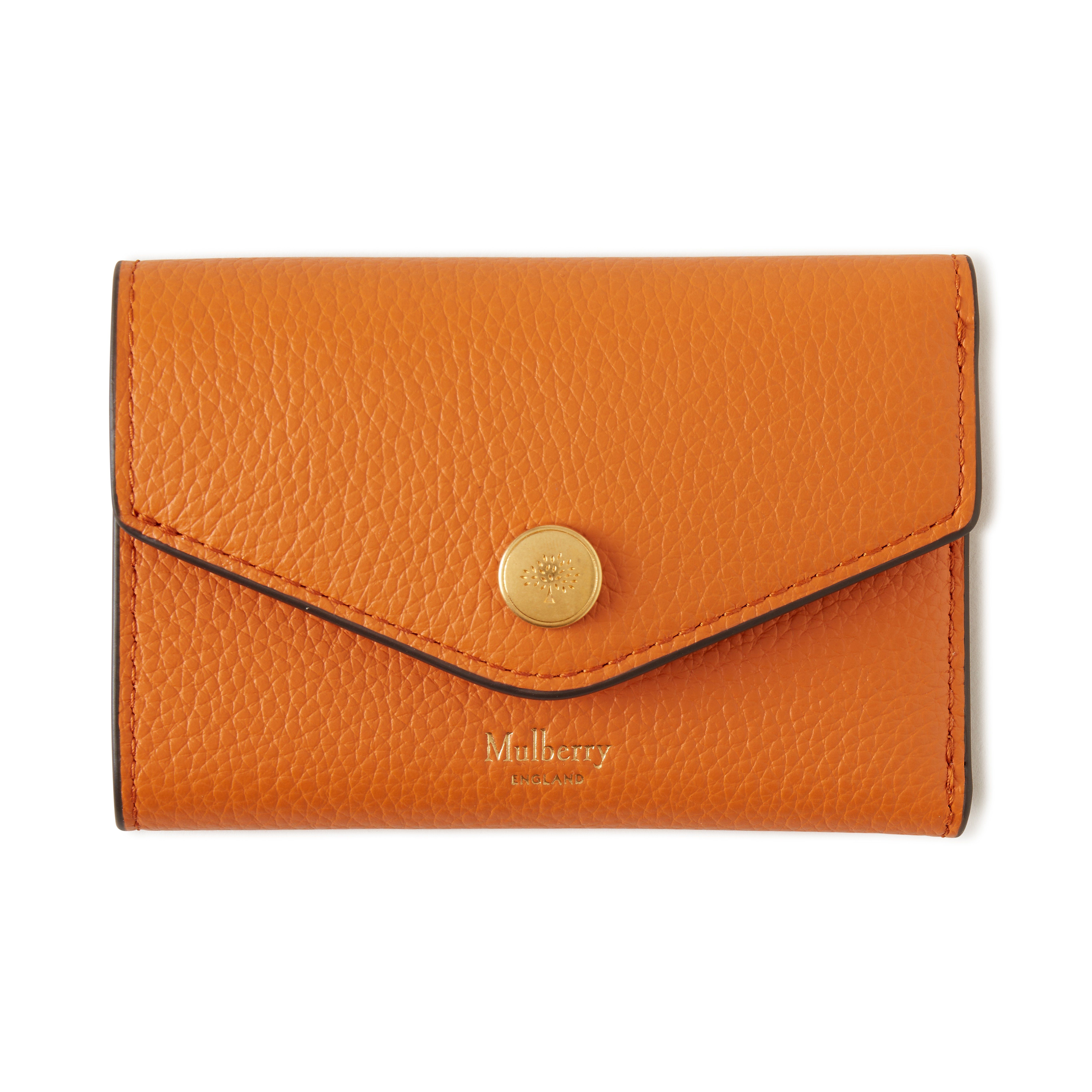 Mulberry Folded Multi-card Wallet In Sunset