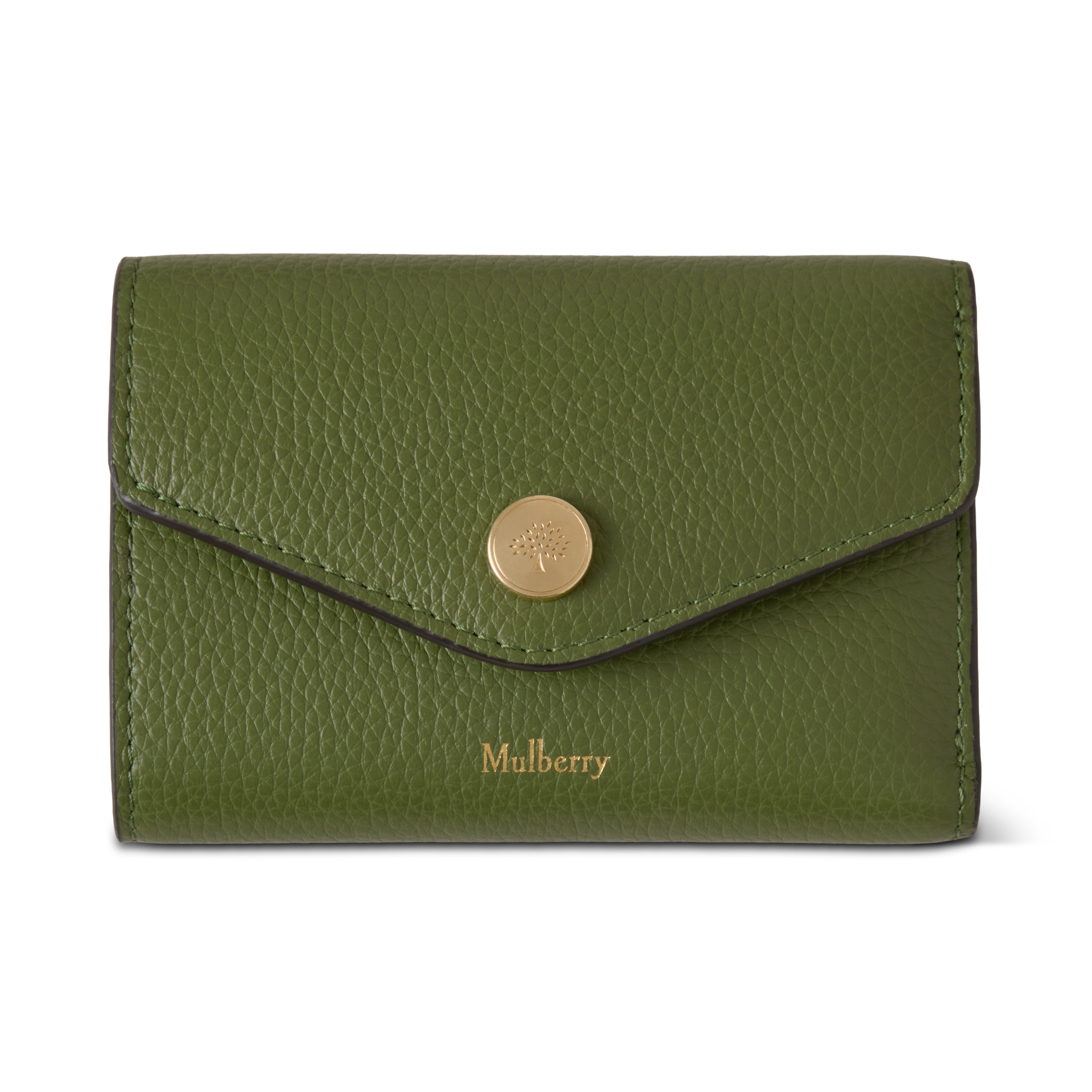 Mulberry Women's Folded Multi-Card Wallet Fern