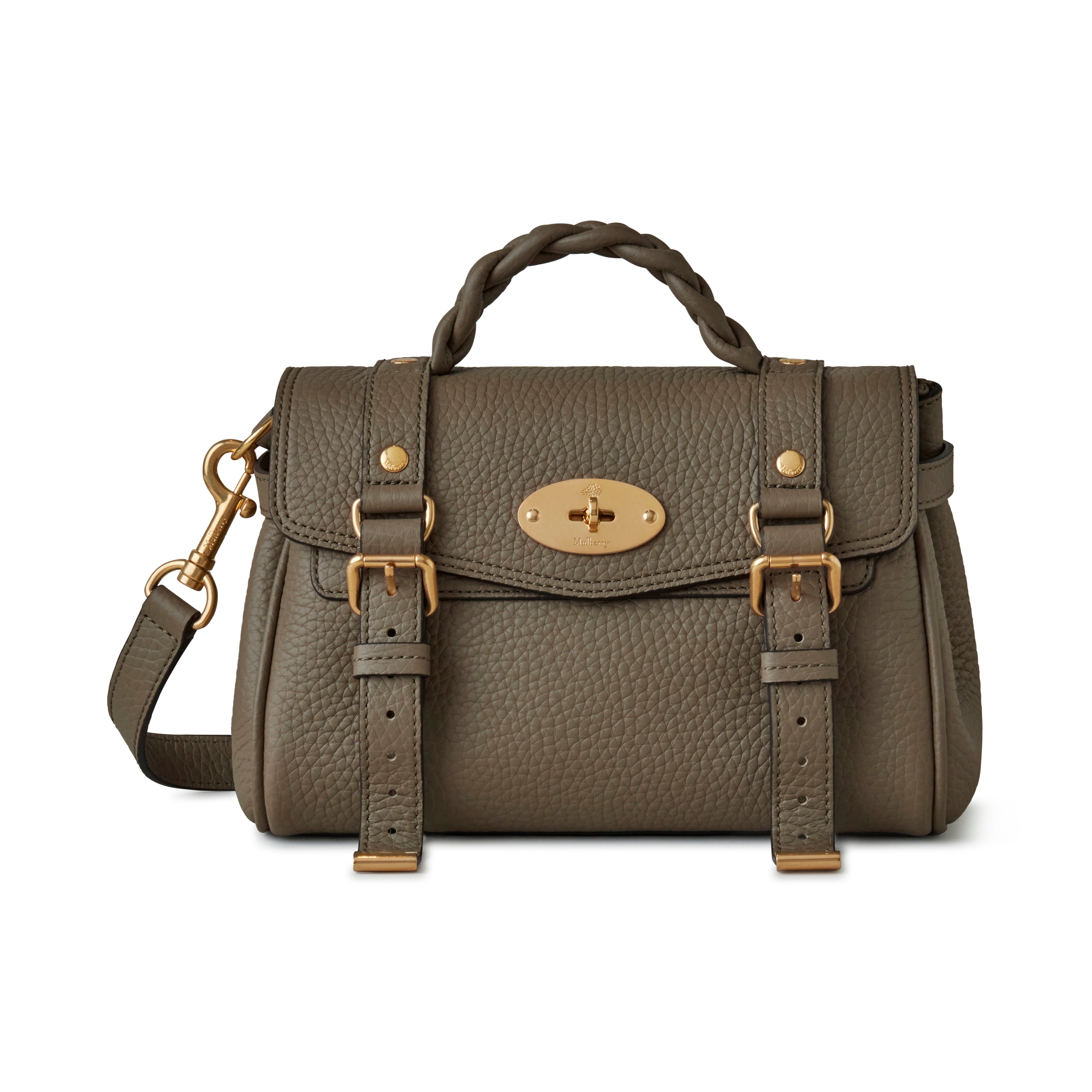 Mulberry Women's Mini Alexa Linen Green