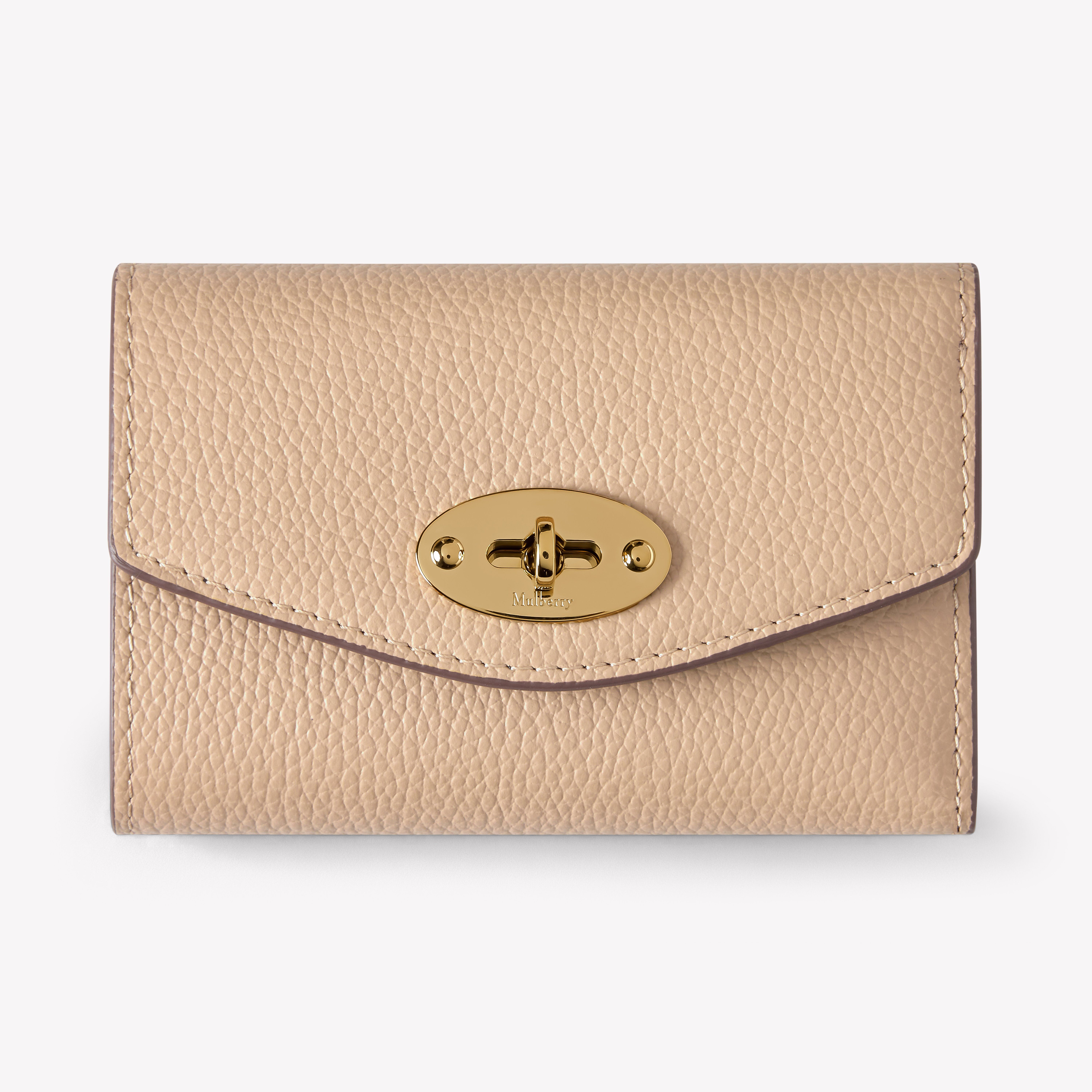 Mulberry Women's Darley Folded Multi-Card Wallet Crumpet