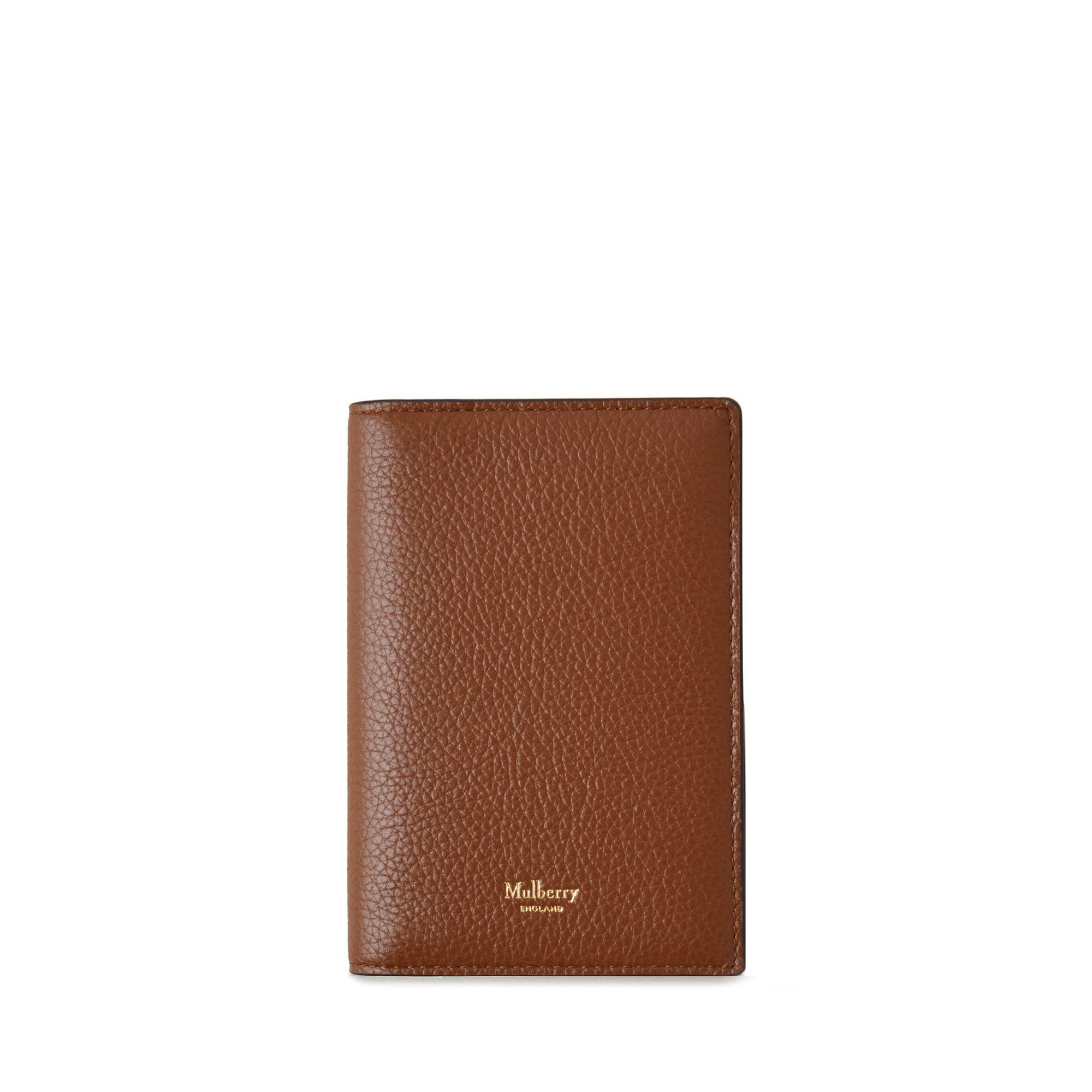 Mulberry Passport Cover In Brown