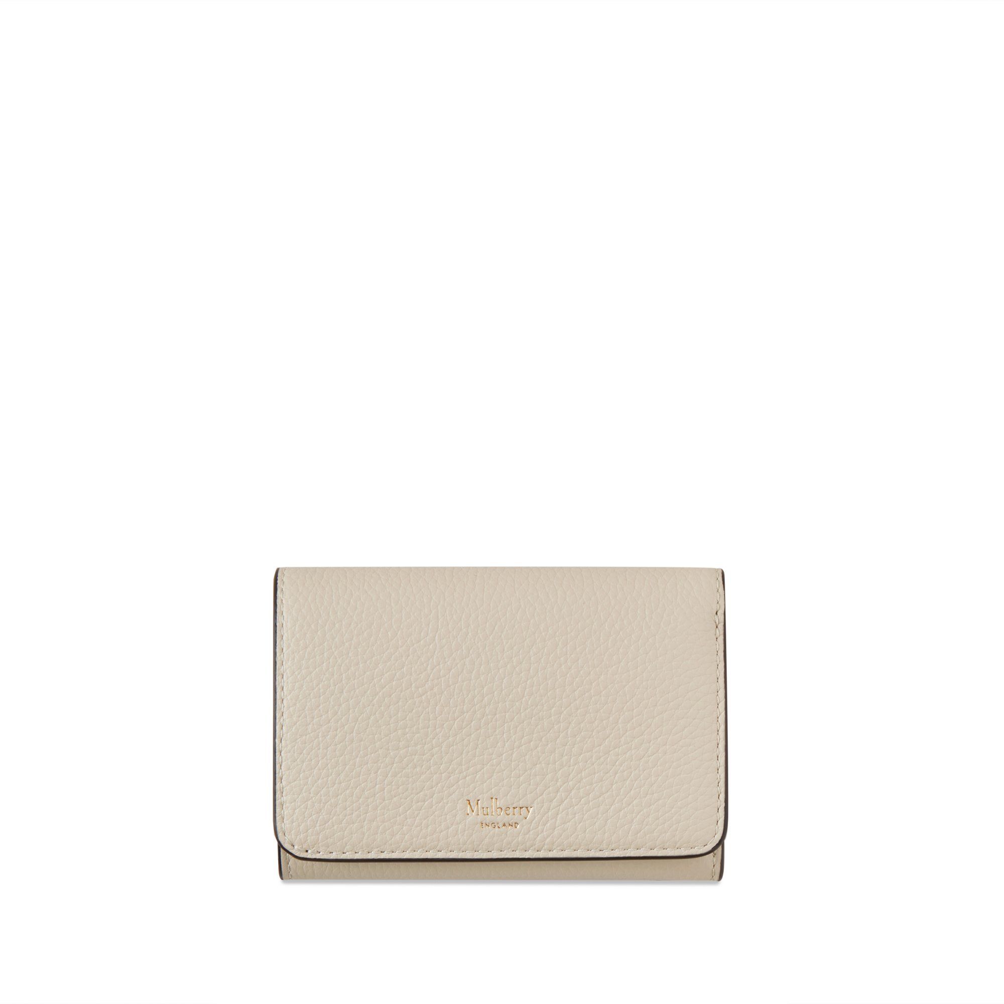 Mulberry Continental Trifold In Chalk