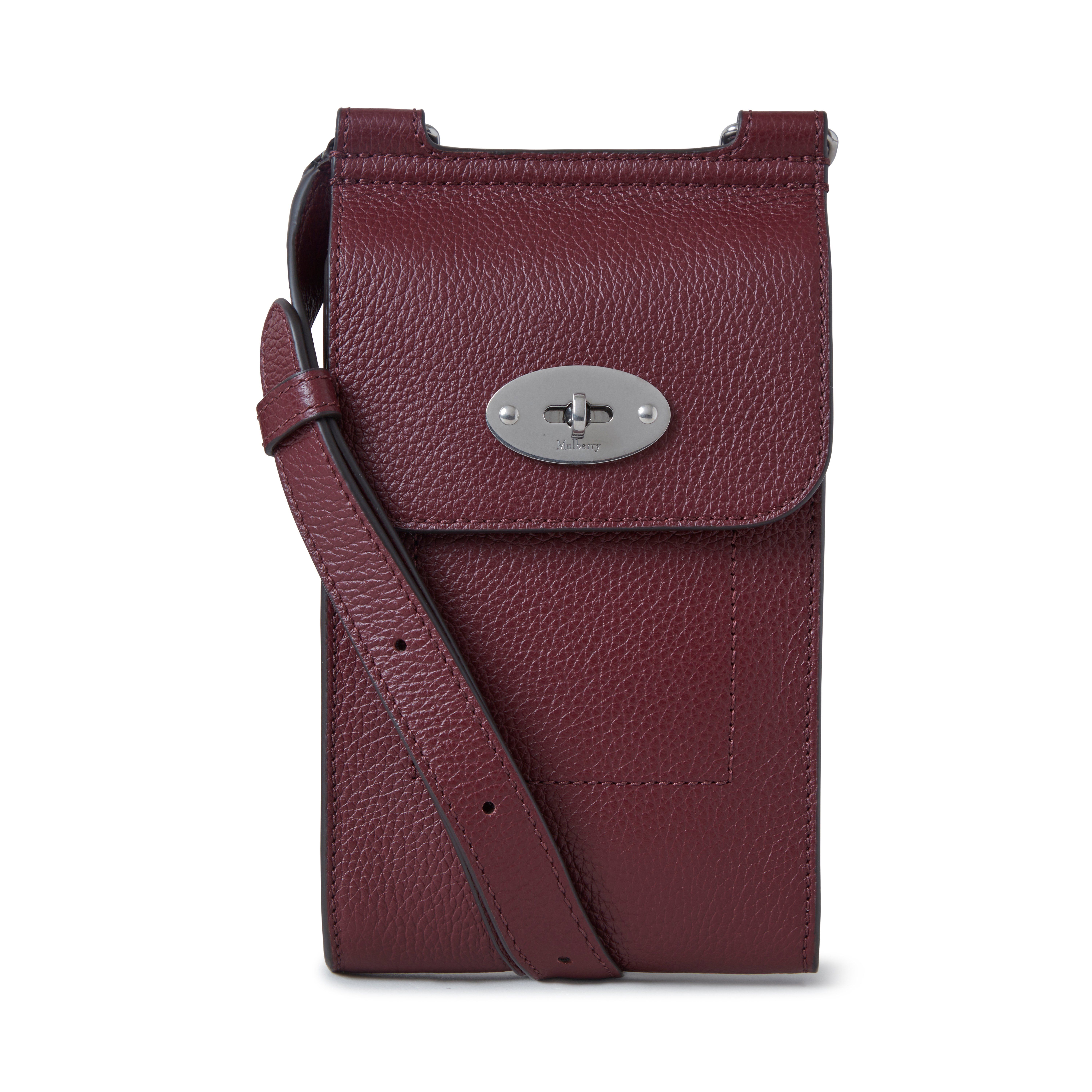 Mulberry Mini Antony In Burgundy