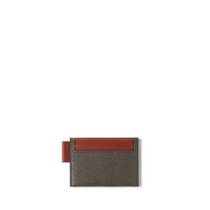 Folded Multi-Card Wallet, Powder Rose Micro Classic Grain