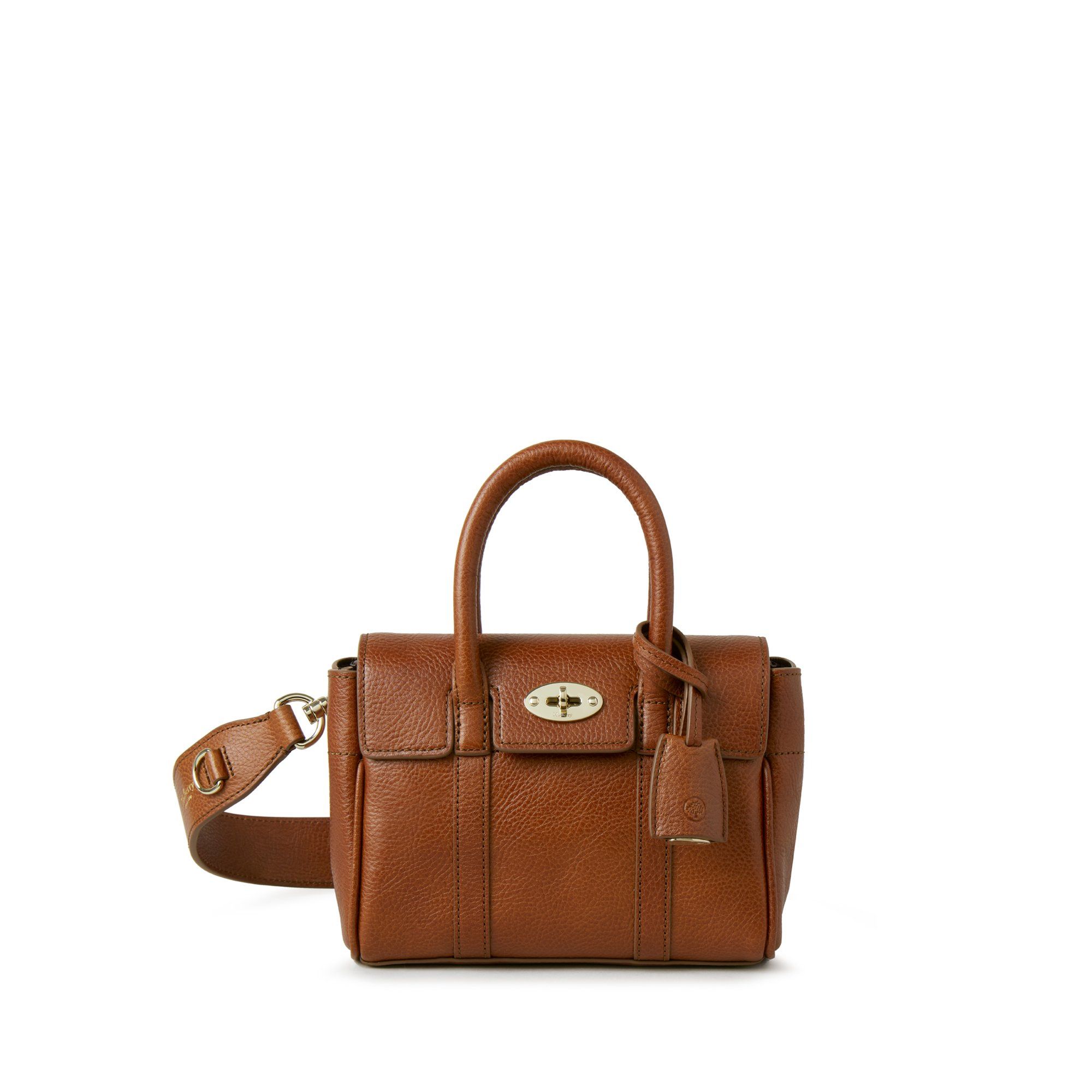 Mulberry Mini Bayswater In Oak