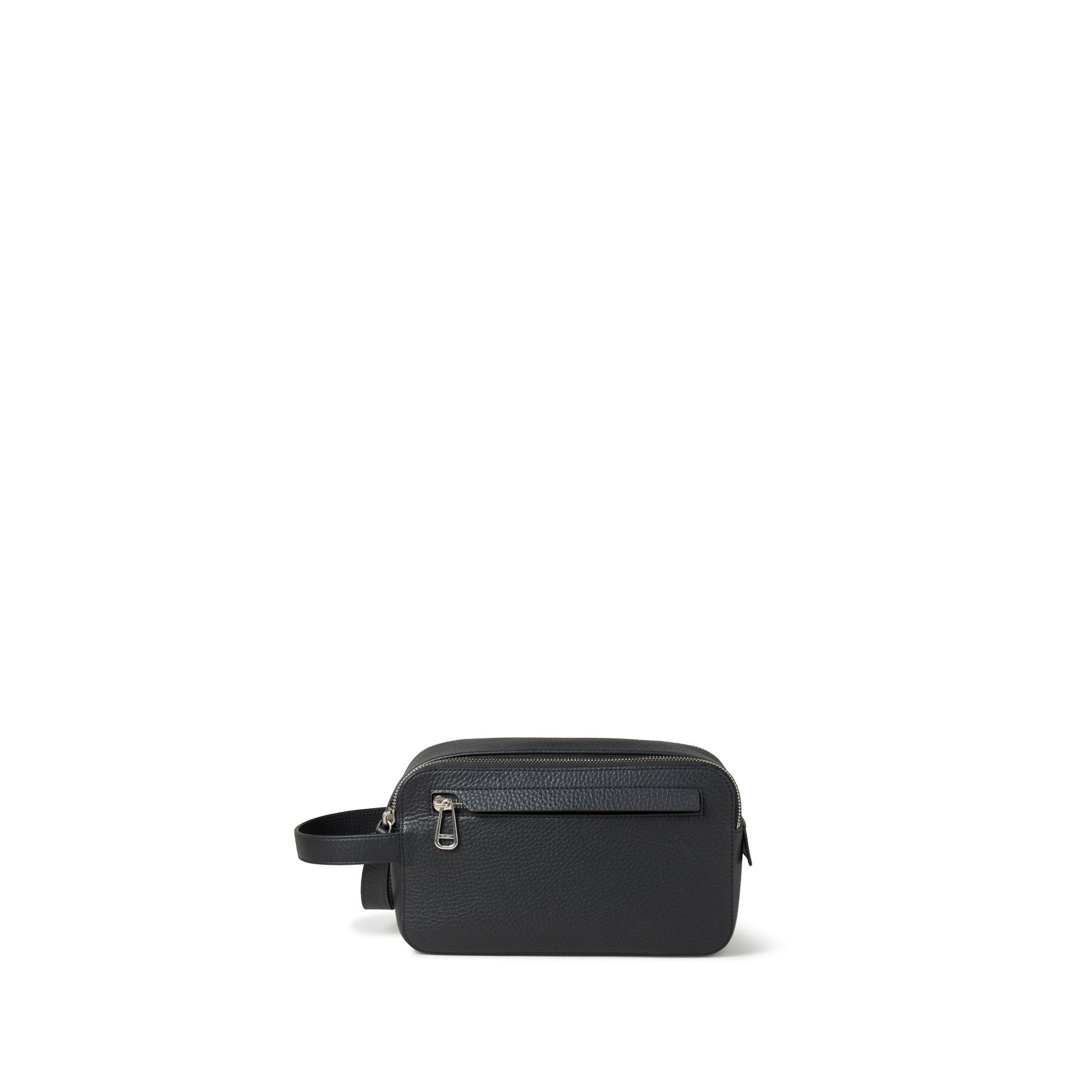 Mulberry Double Zip Wash Case In Black