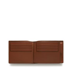 Card Wallet, Chestnut Heavy Grain Leather, Women