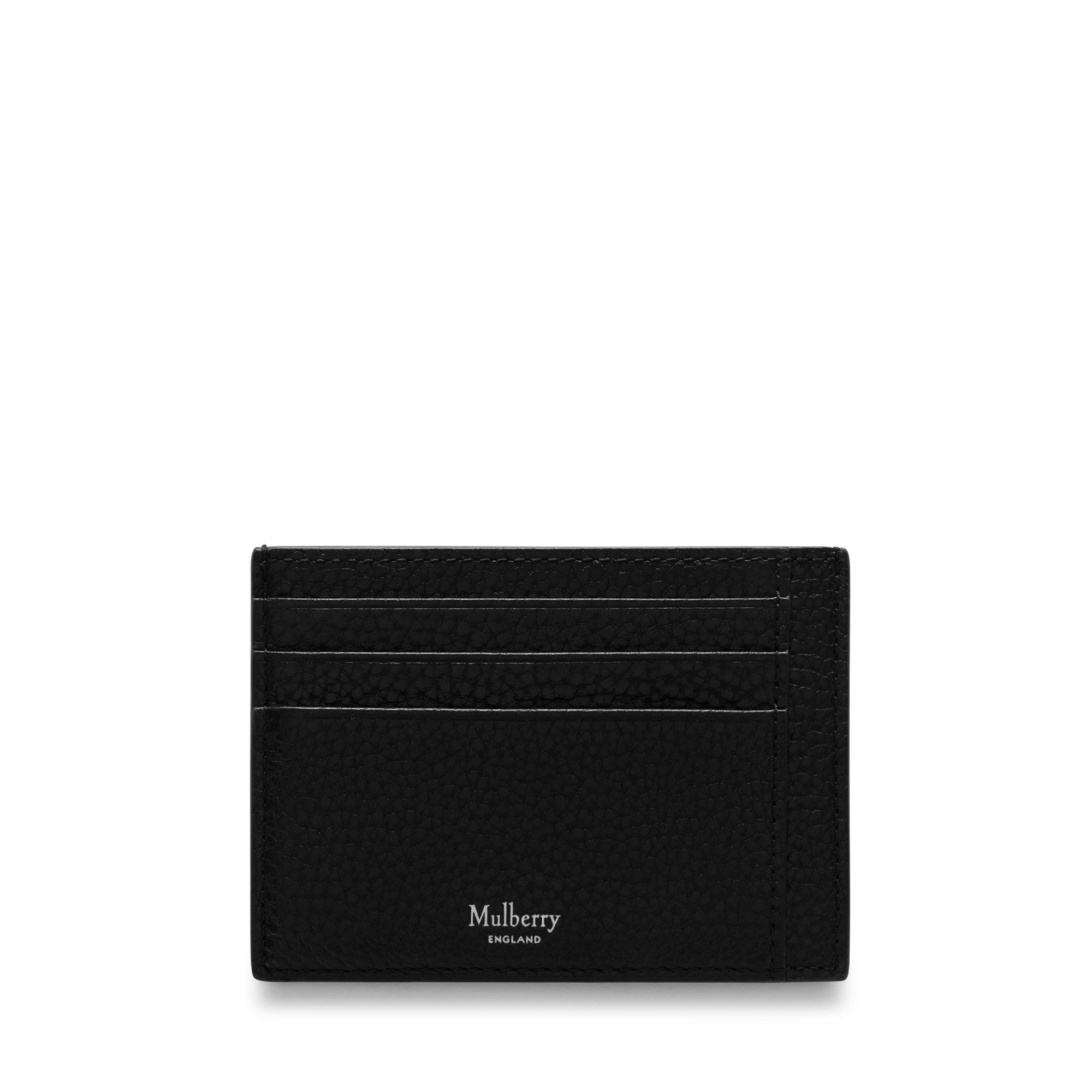 Mulberry Card Holder In Black